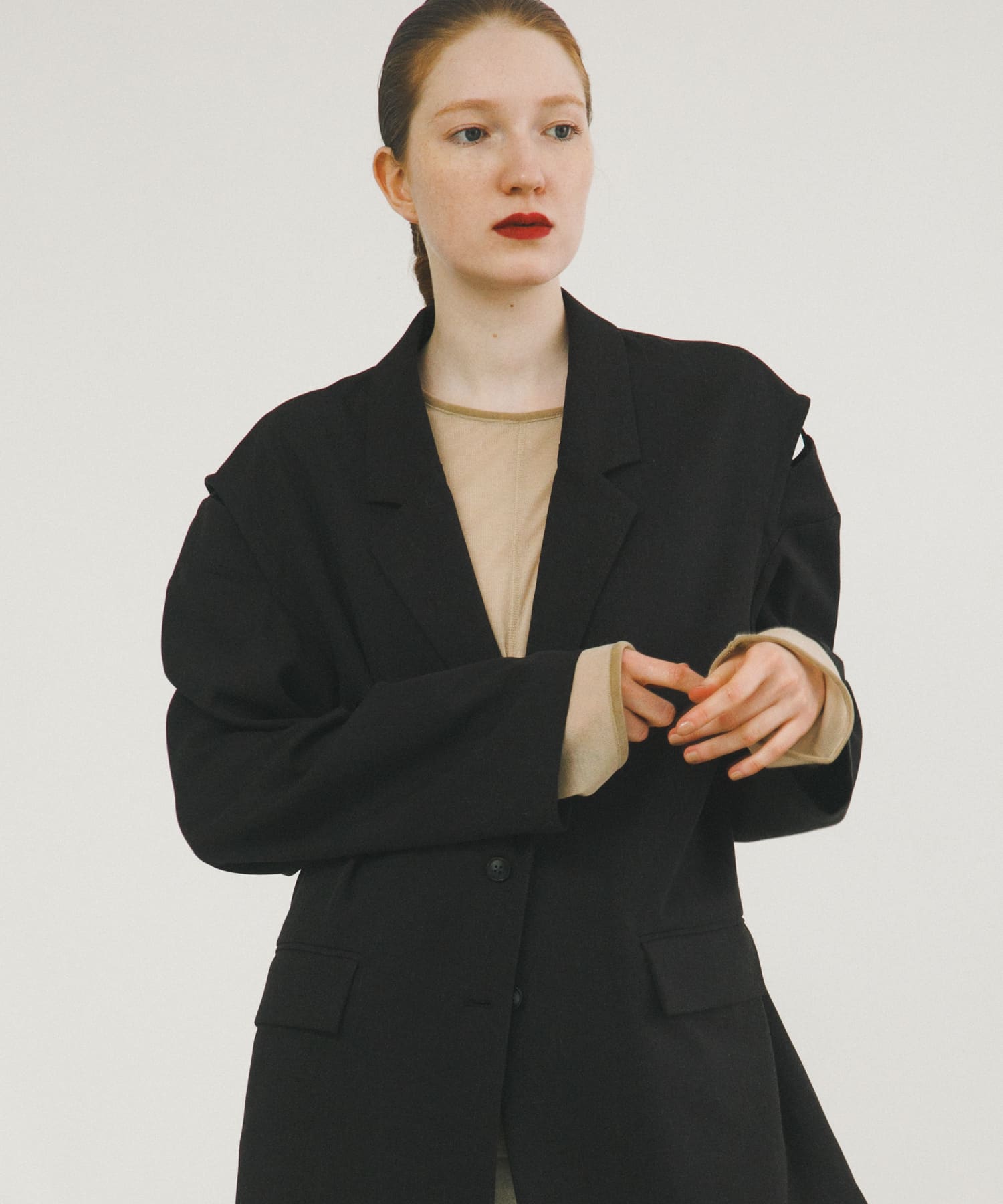 over tailored  jacket