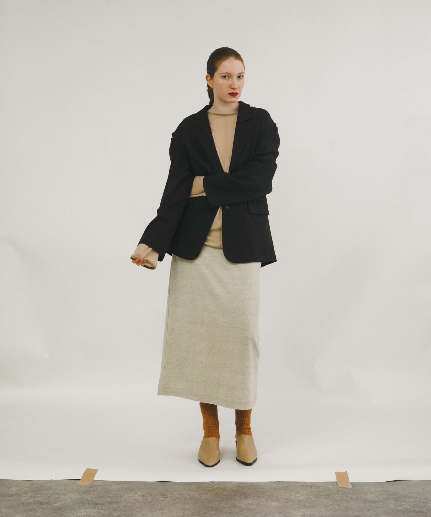 model身長 :176cm 着用サイズ：FREE