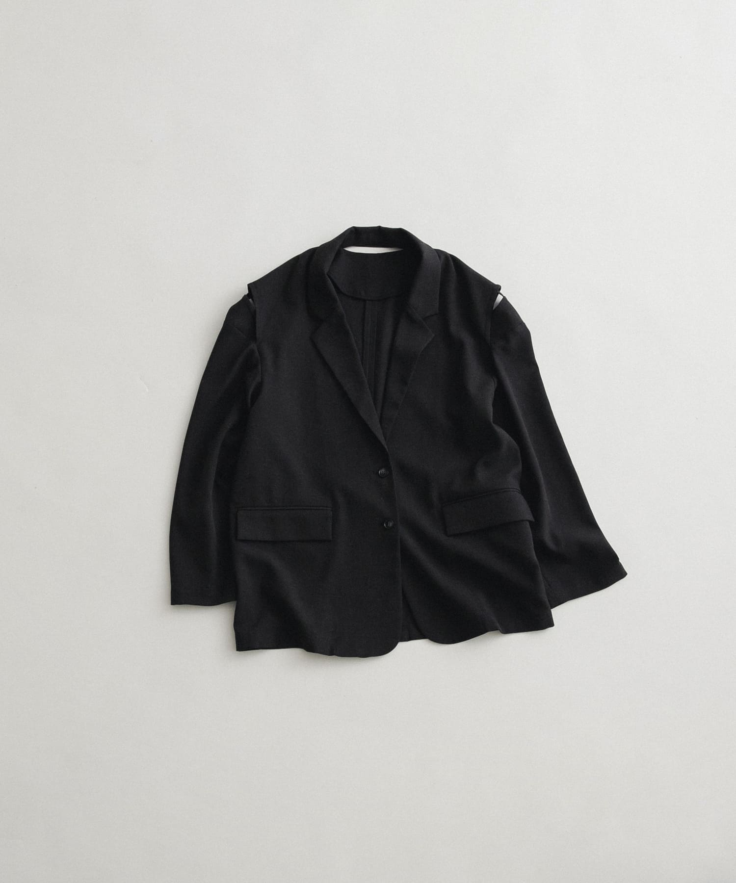 over tailored  jacket インク FREE