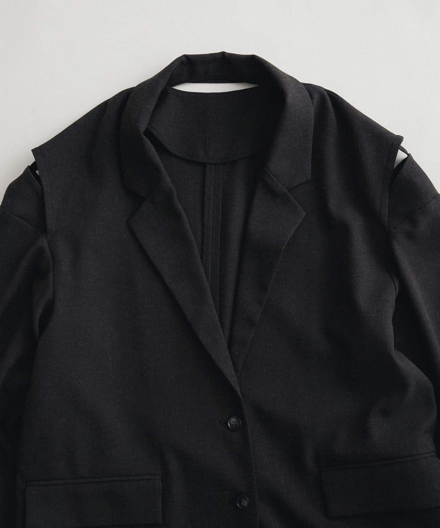 over tailored  jacket インク FREE