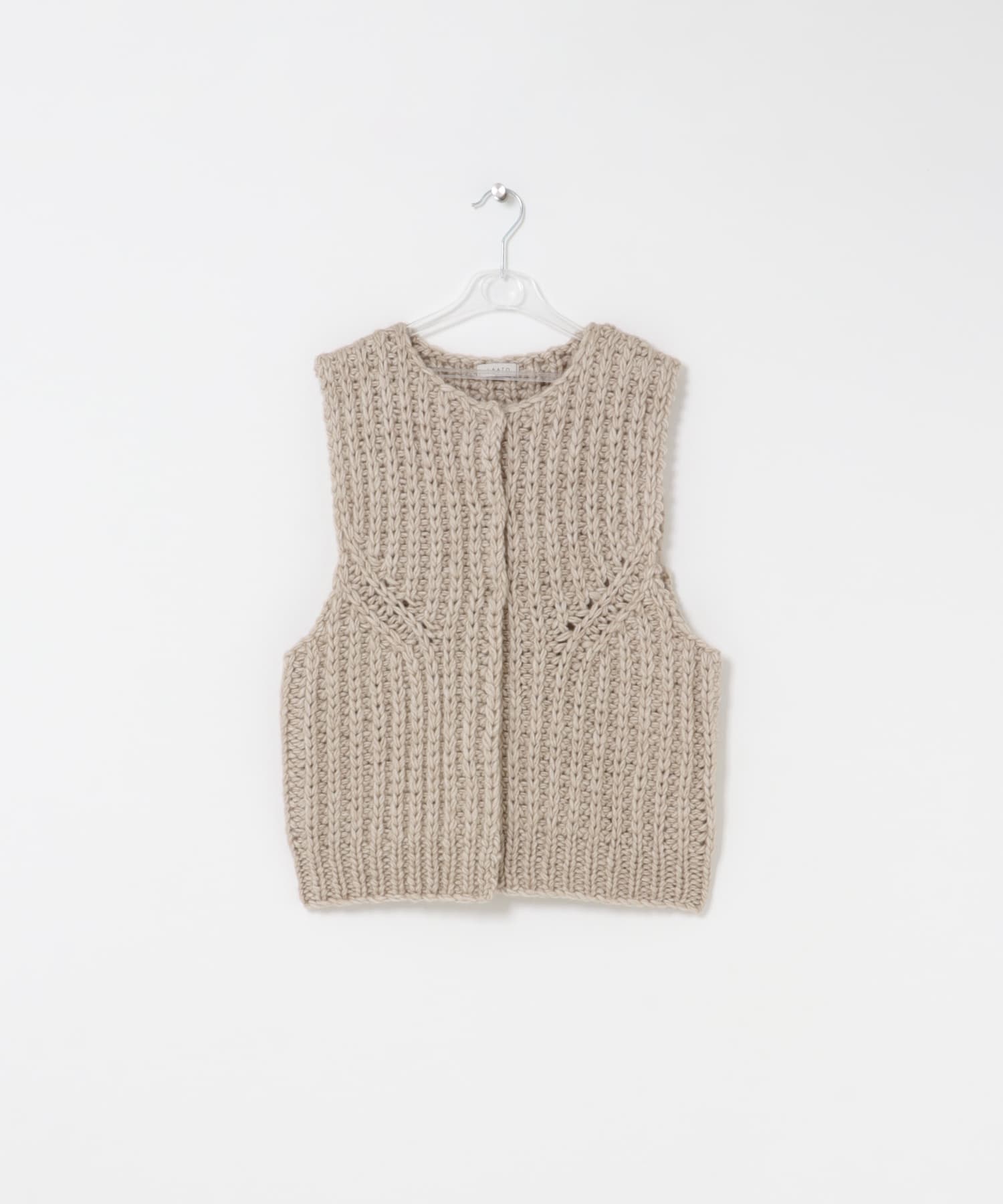 hand knit vest