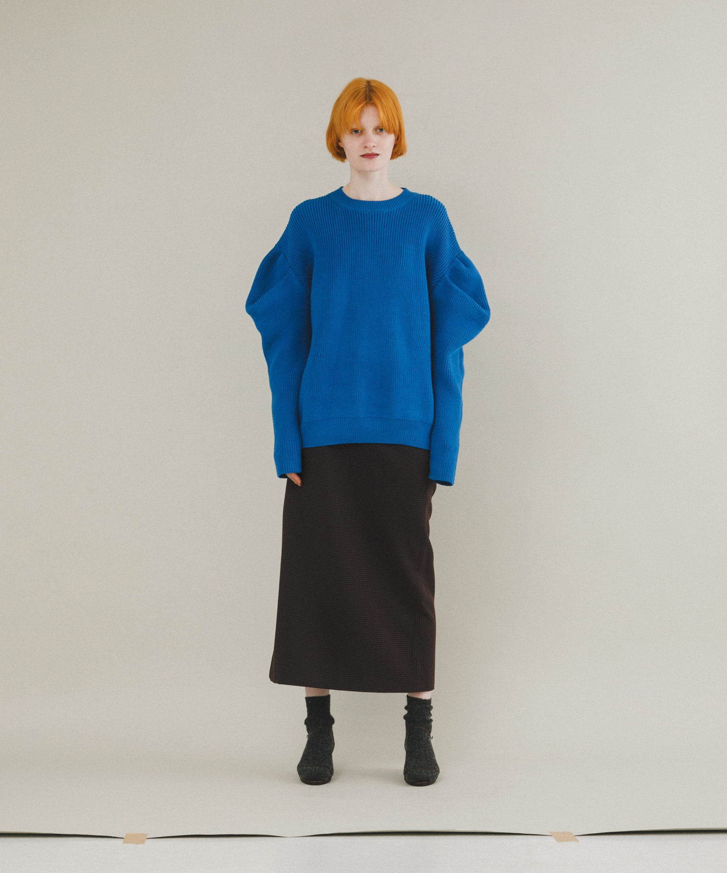 tacked sleeves knit