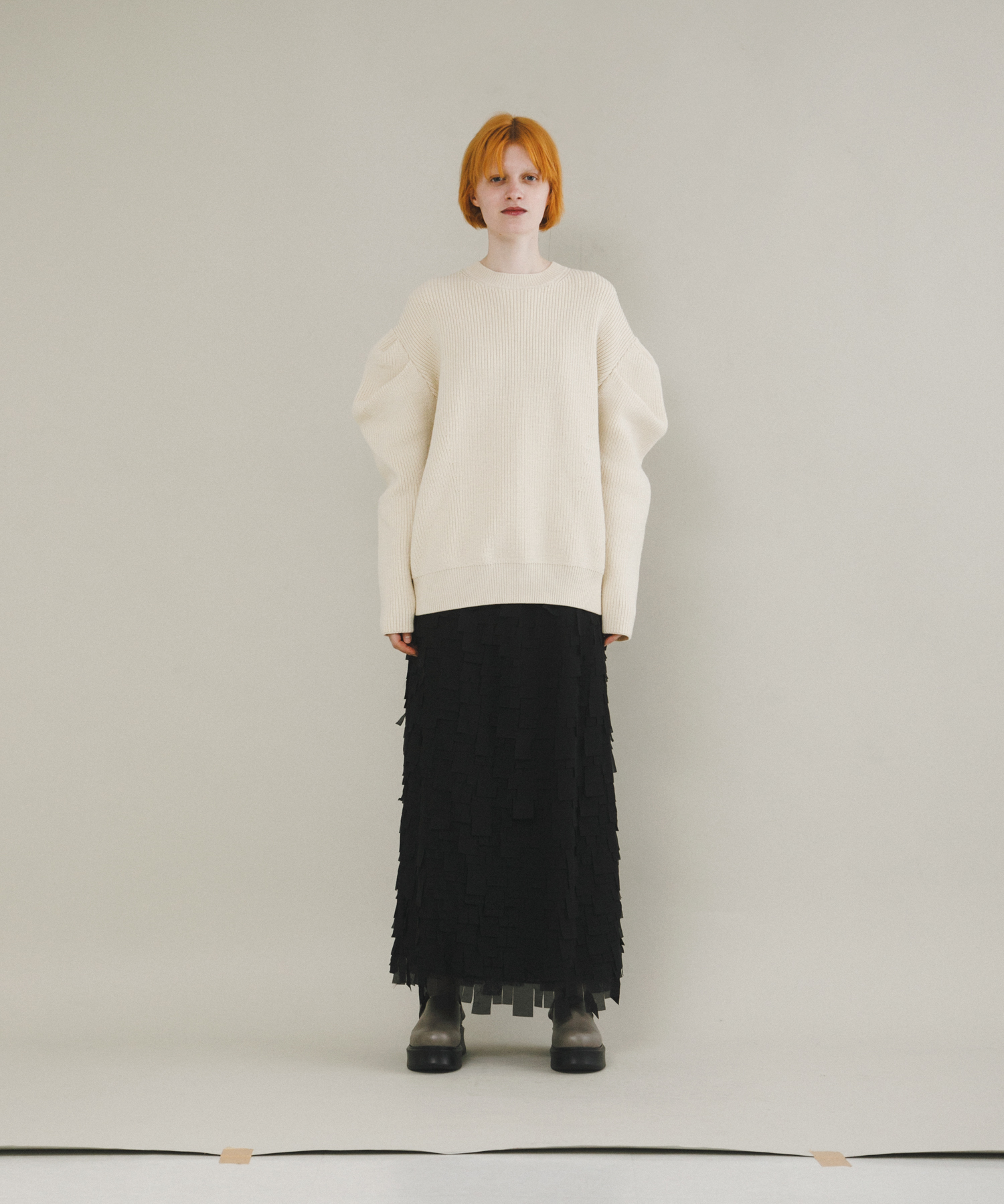 tacked sleeves knit