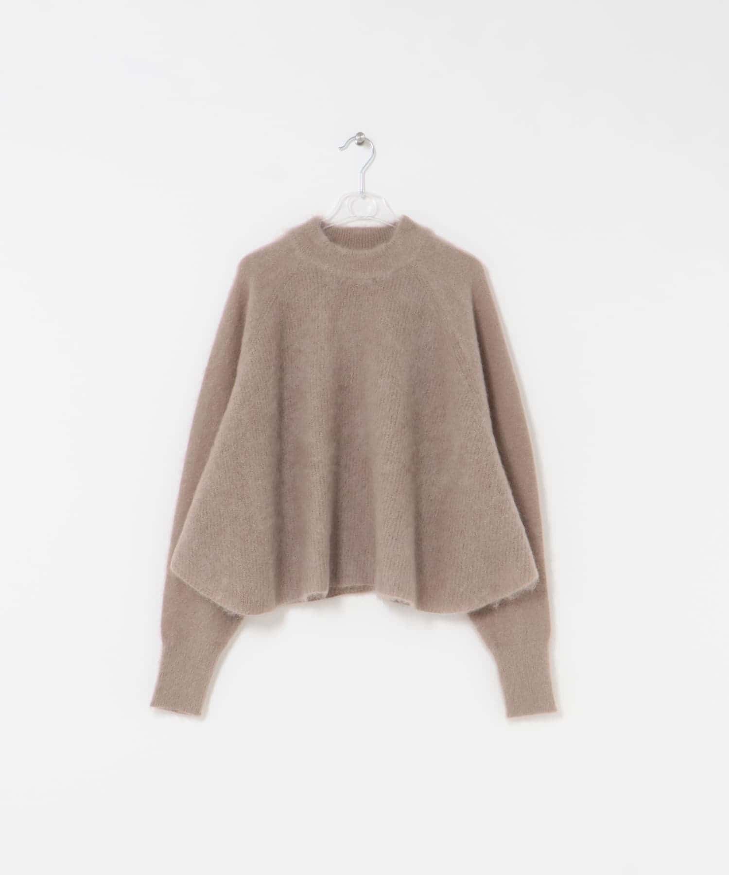 dolman sleeve flare knit サブレ Free