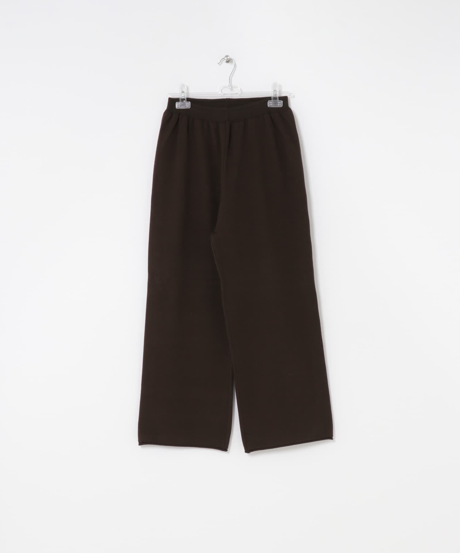 sweat style knit pants チョコレート FREE