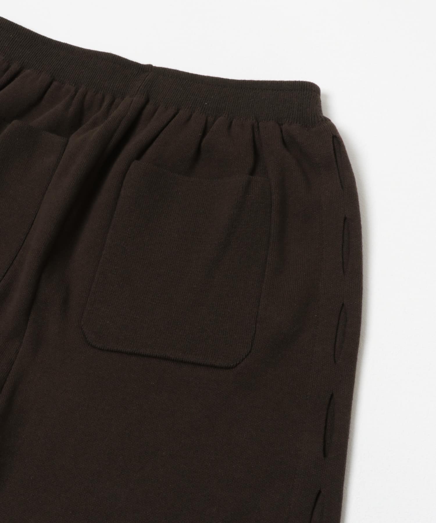 sweat style knit pants チョコレート FREE