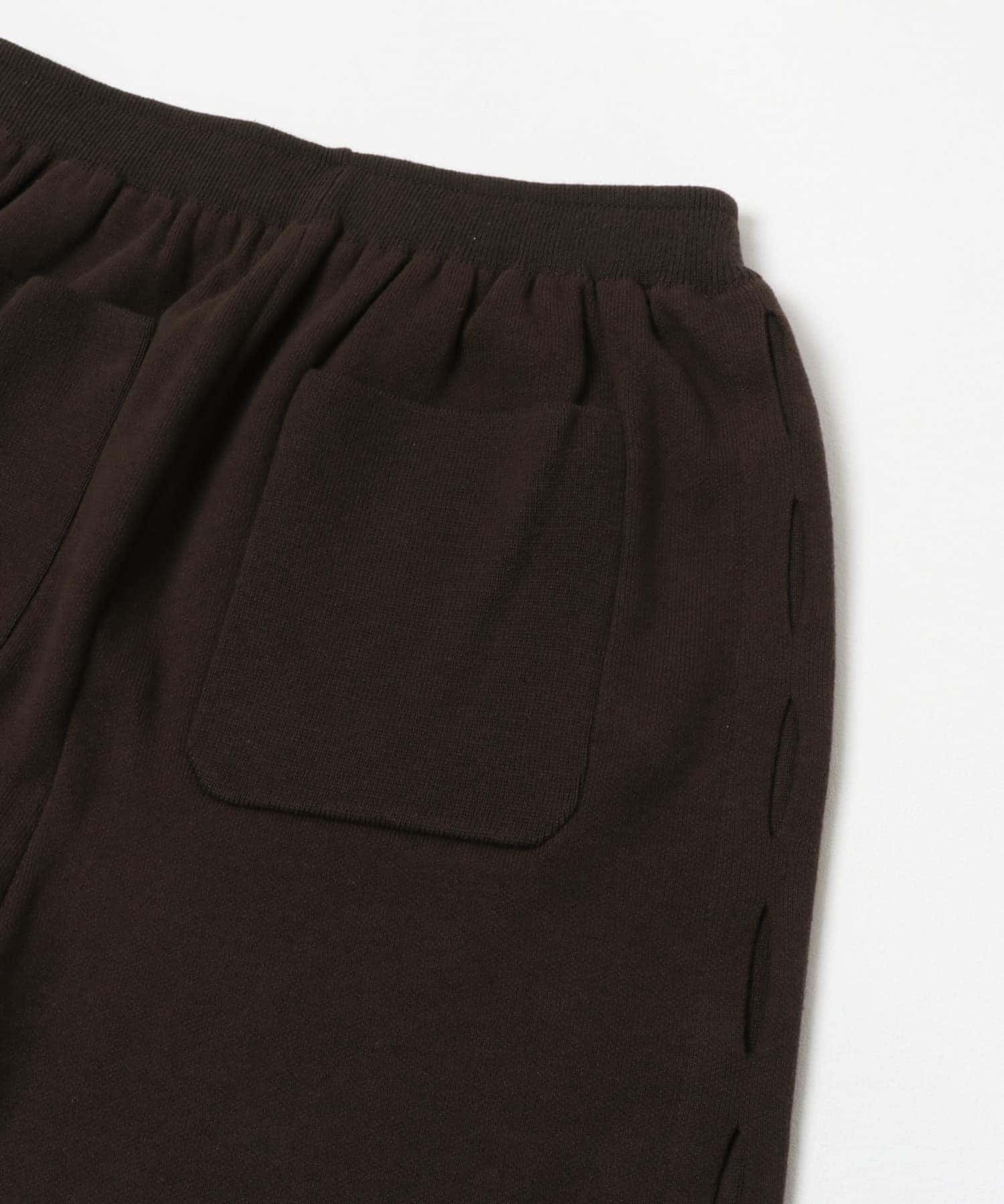 sweat style knit pants チョコレート FREE