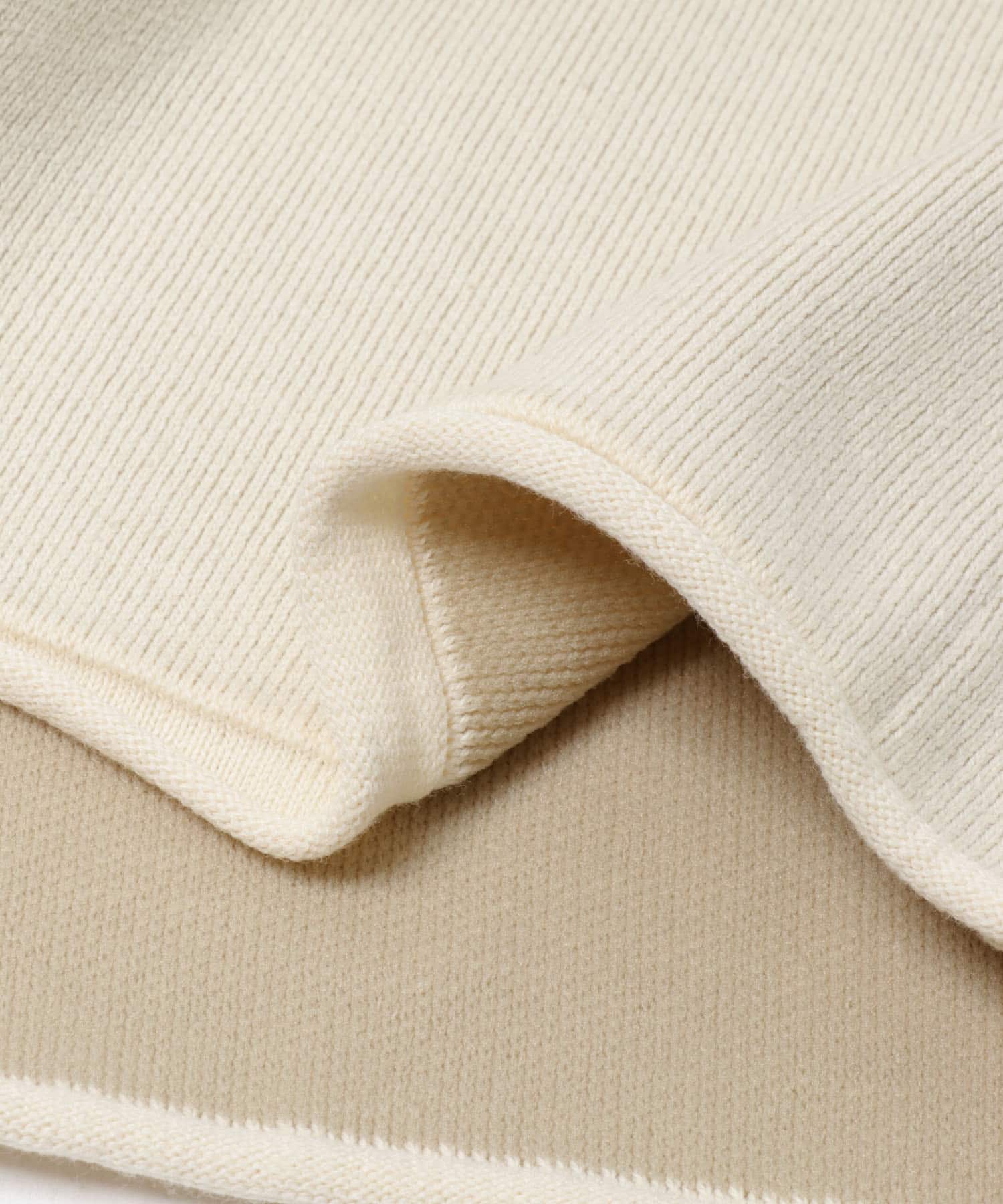 sweat style knit pants クリーム FREE