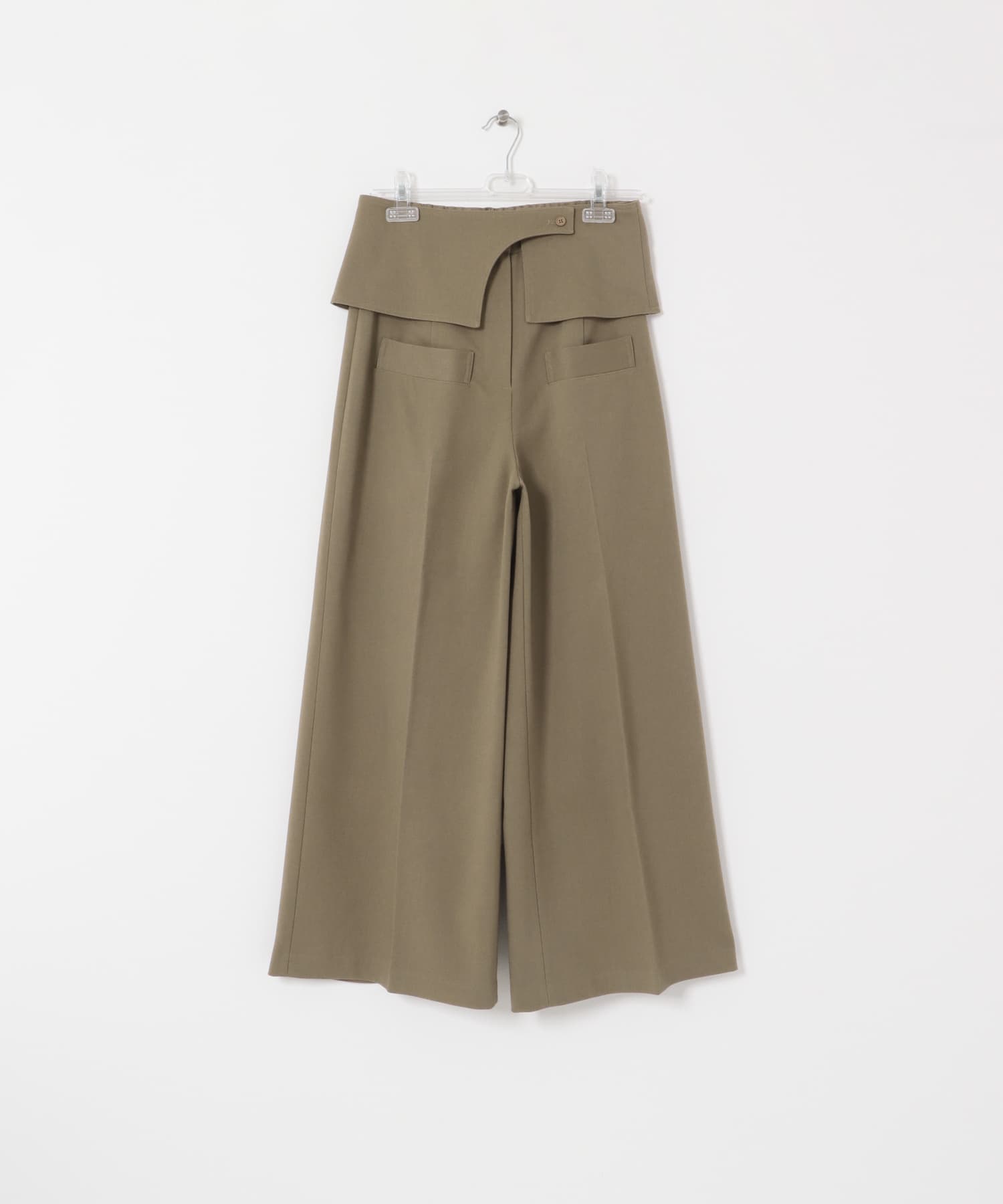 front pocket wide pants