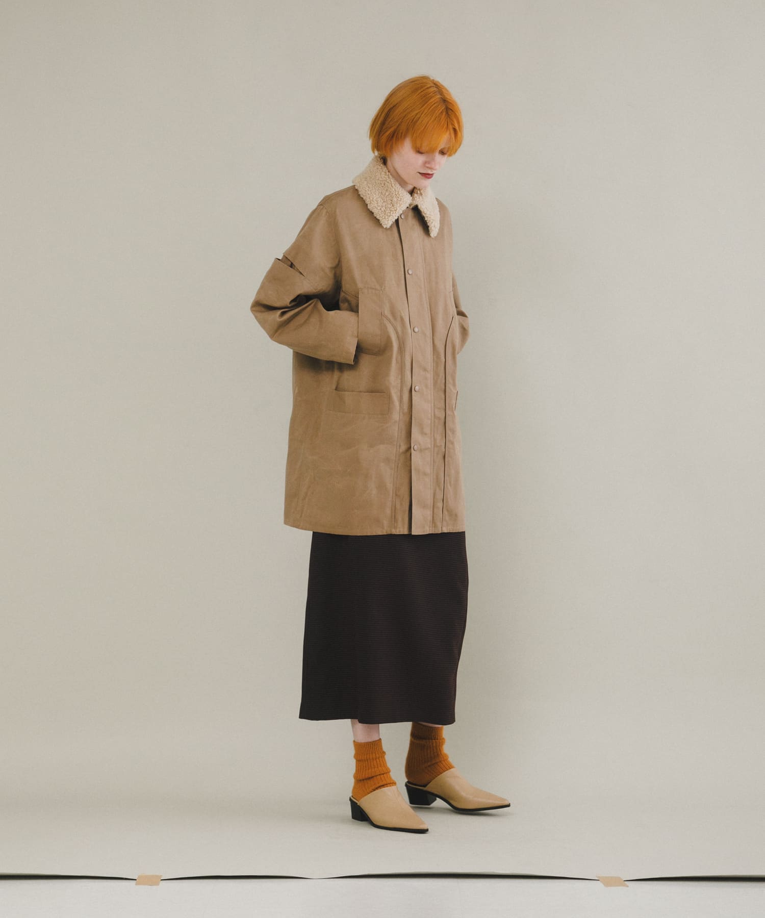 model : 176cm 着用サイズ : FREE