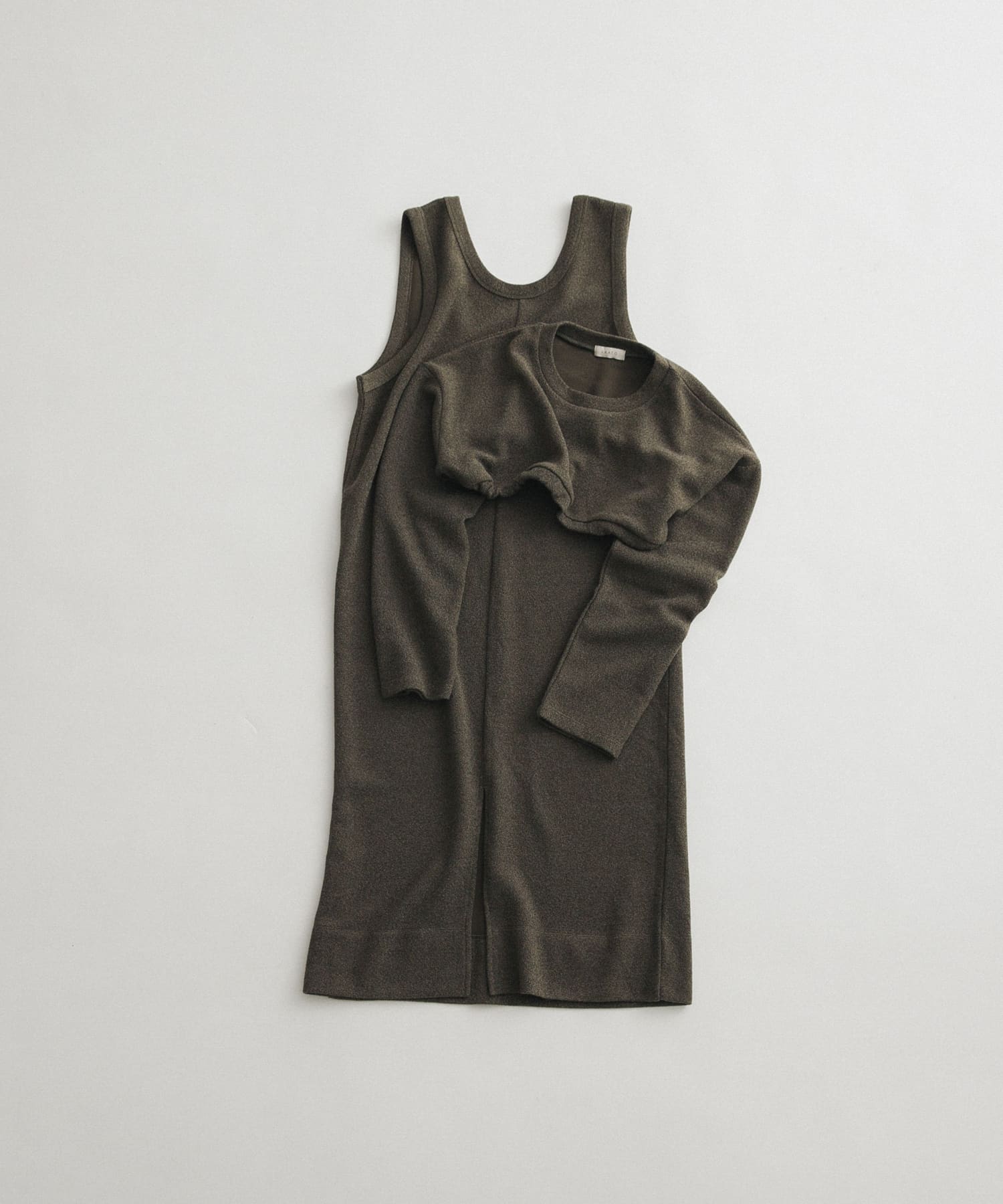 layered one piece モス FREE