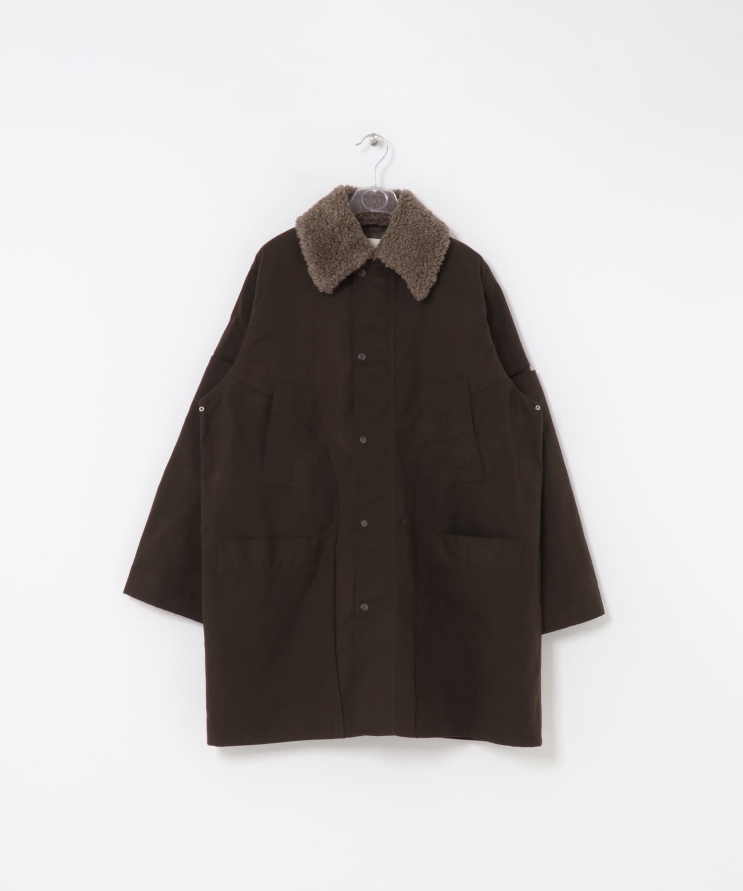 slit coat チョコレート FREE