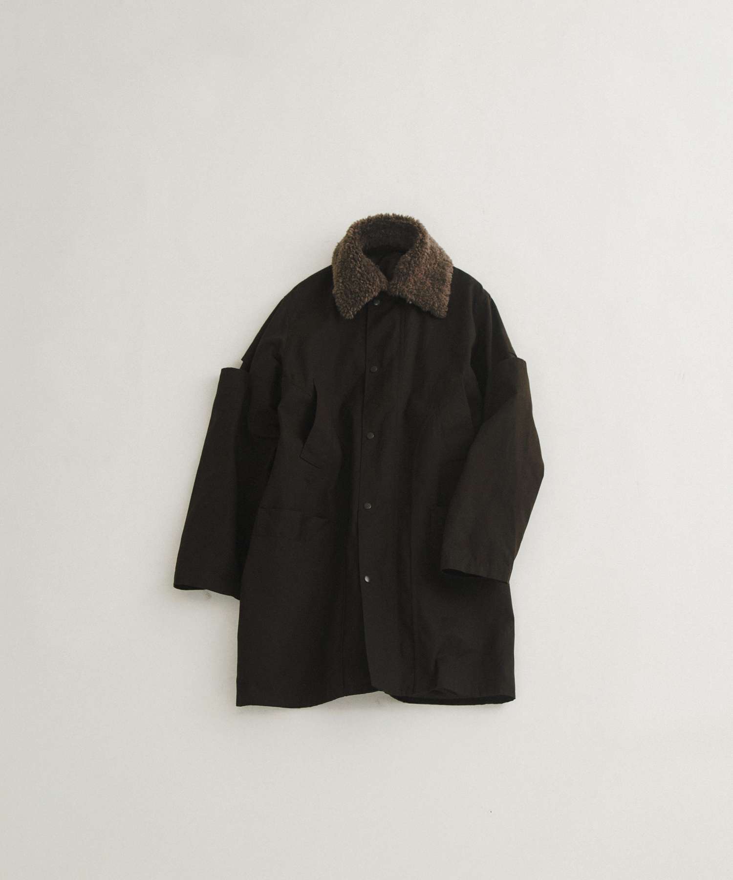 slit coat チョコレート FREE