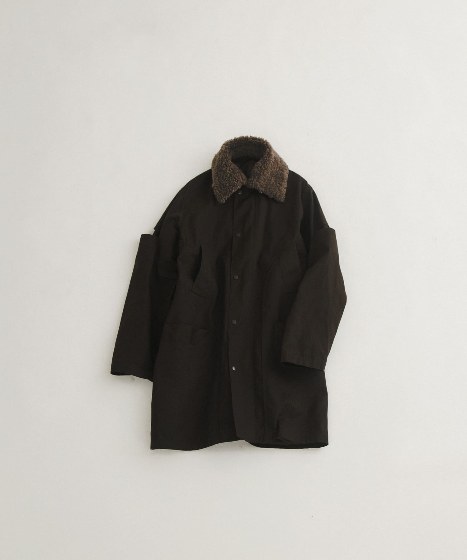 slit coat チョコレート FREE