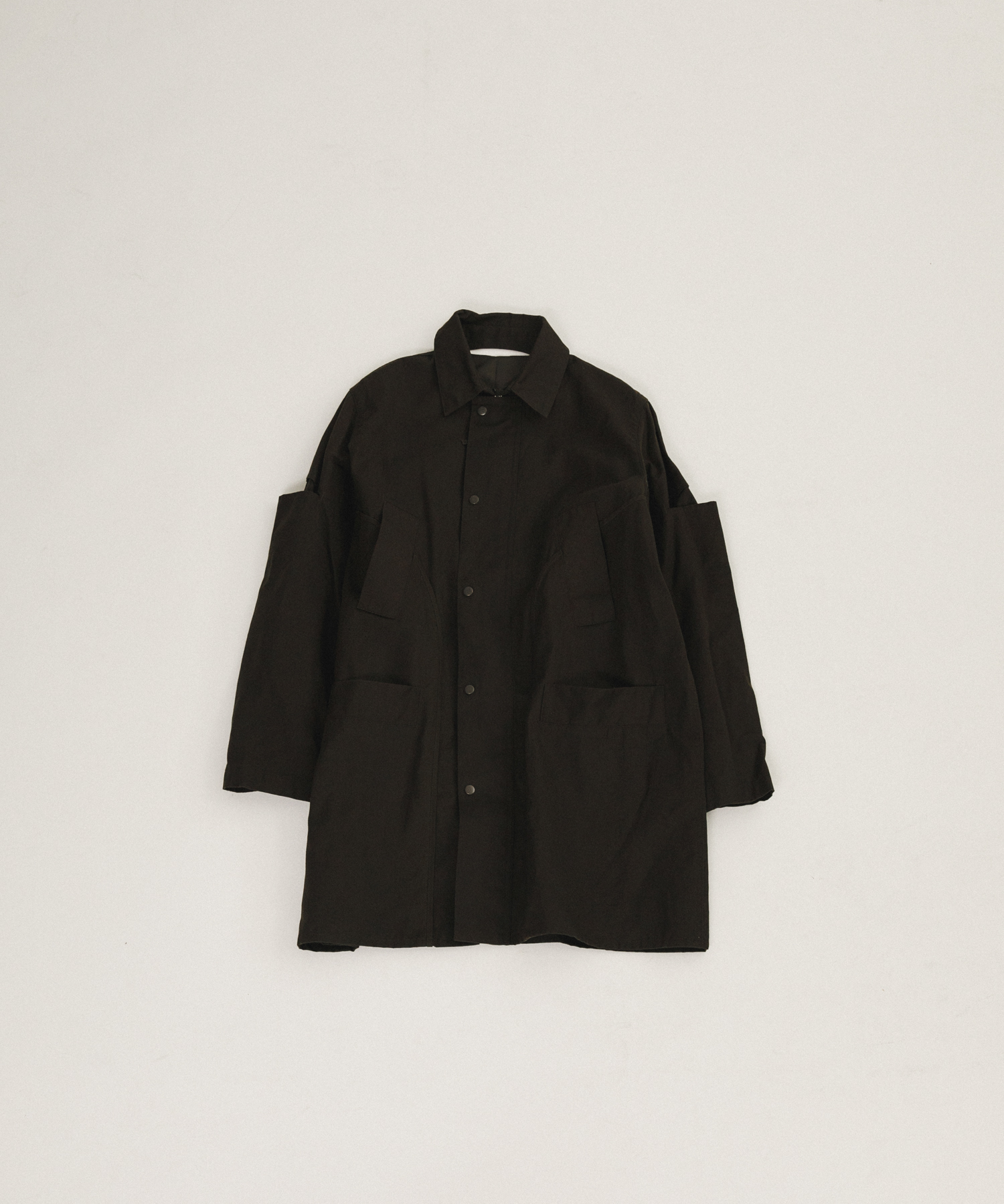 slit coat チョコレート FREE
