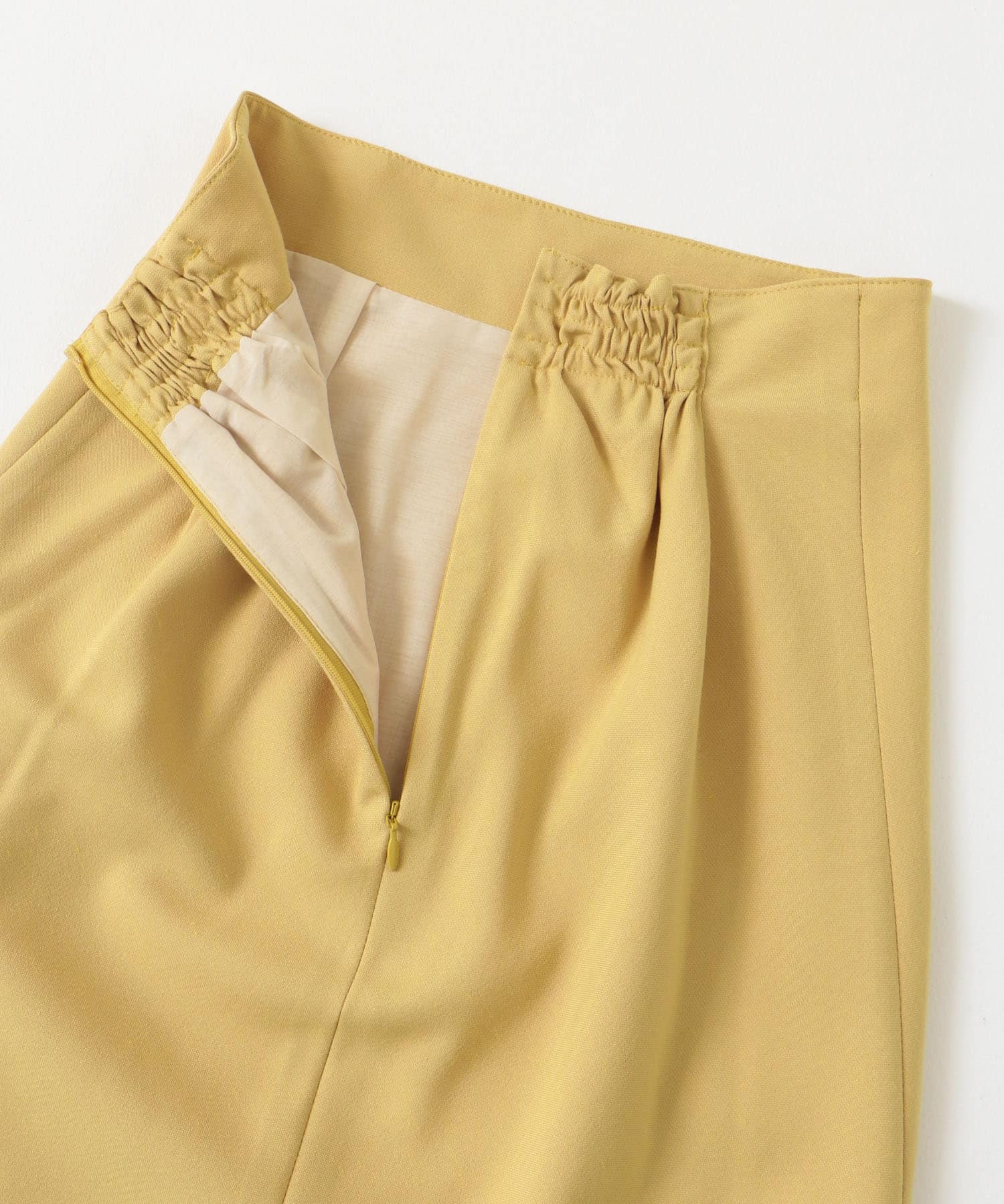 iNtimite　Bias Flare Skirt Yellow S