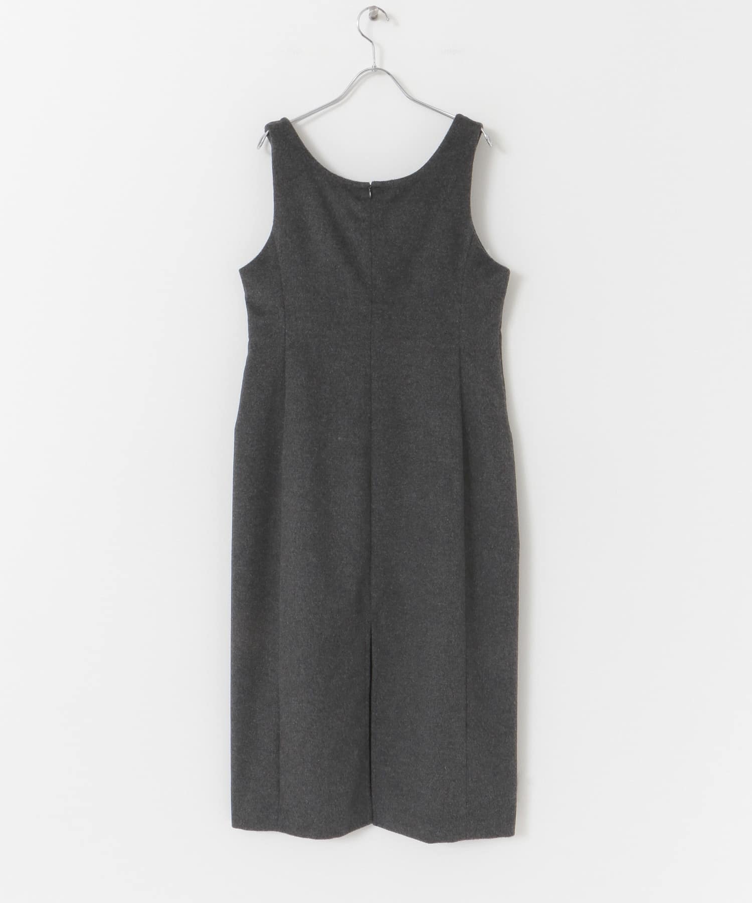 Audrey and John Wad　Curve line long One-piece d.gry FREE
