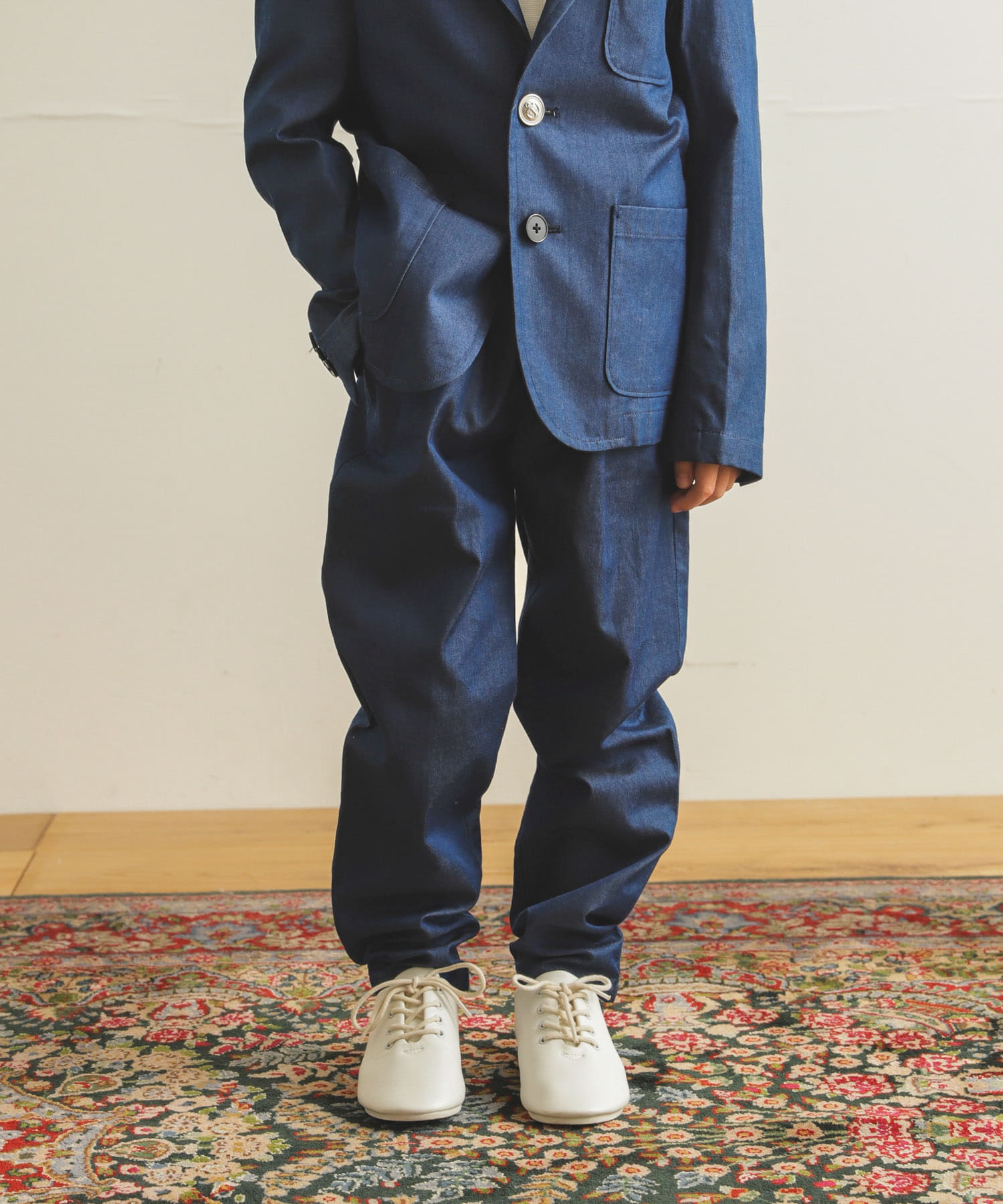 ARCH&LINE　INDIGO BASIC PANTS