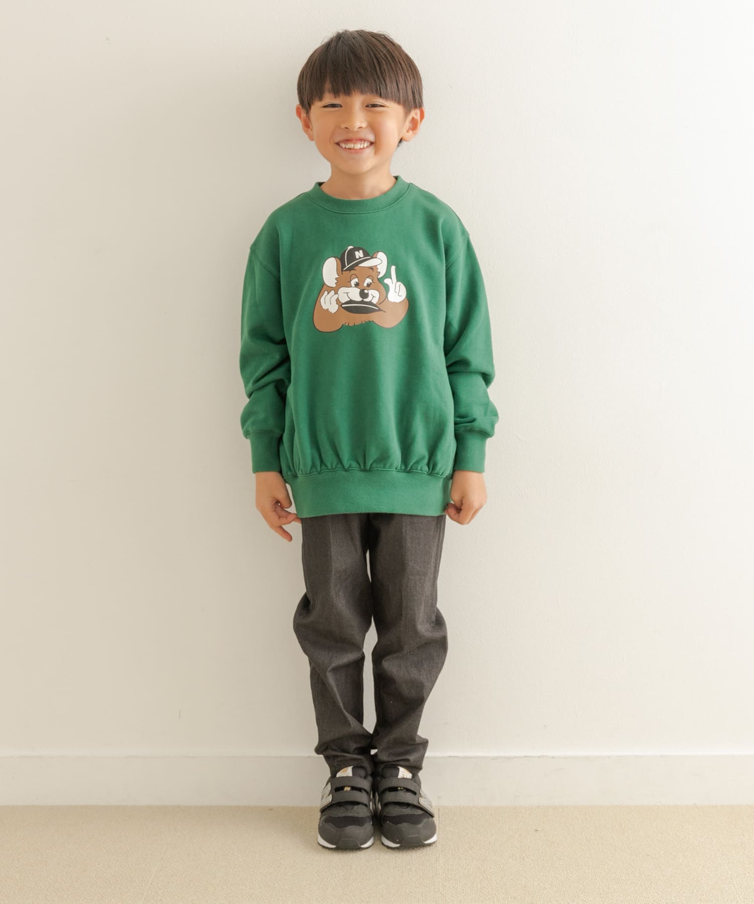 身長：119cm サイズ：M