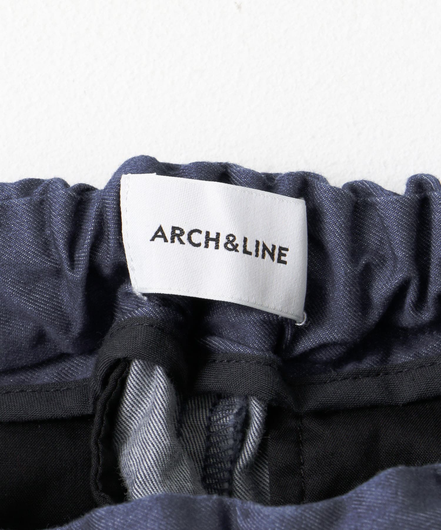 ARCH&LINE　INDIGO BASIC PANTS 67ネイビー S