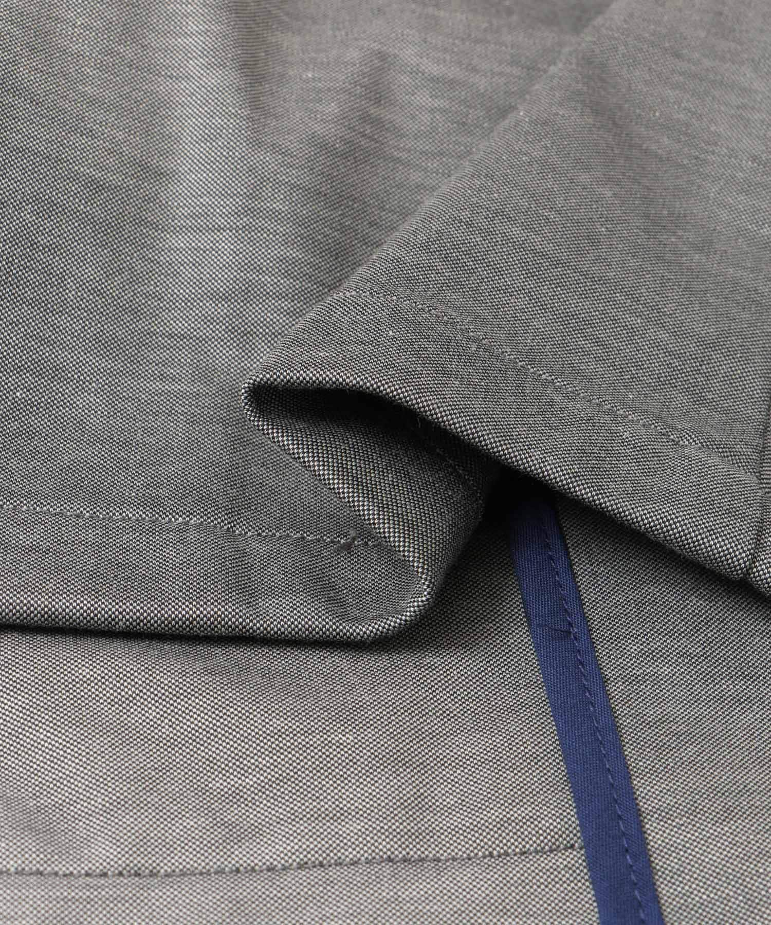 ARCH&LINE　HIGH GAUGE JERSEY BASIC JACKET 16 GRAY S
