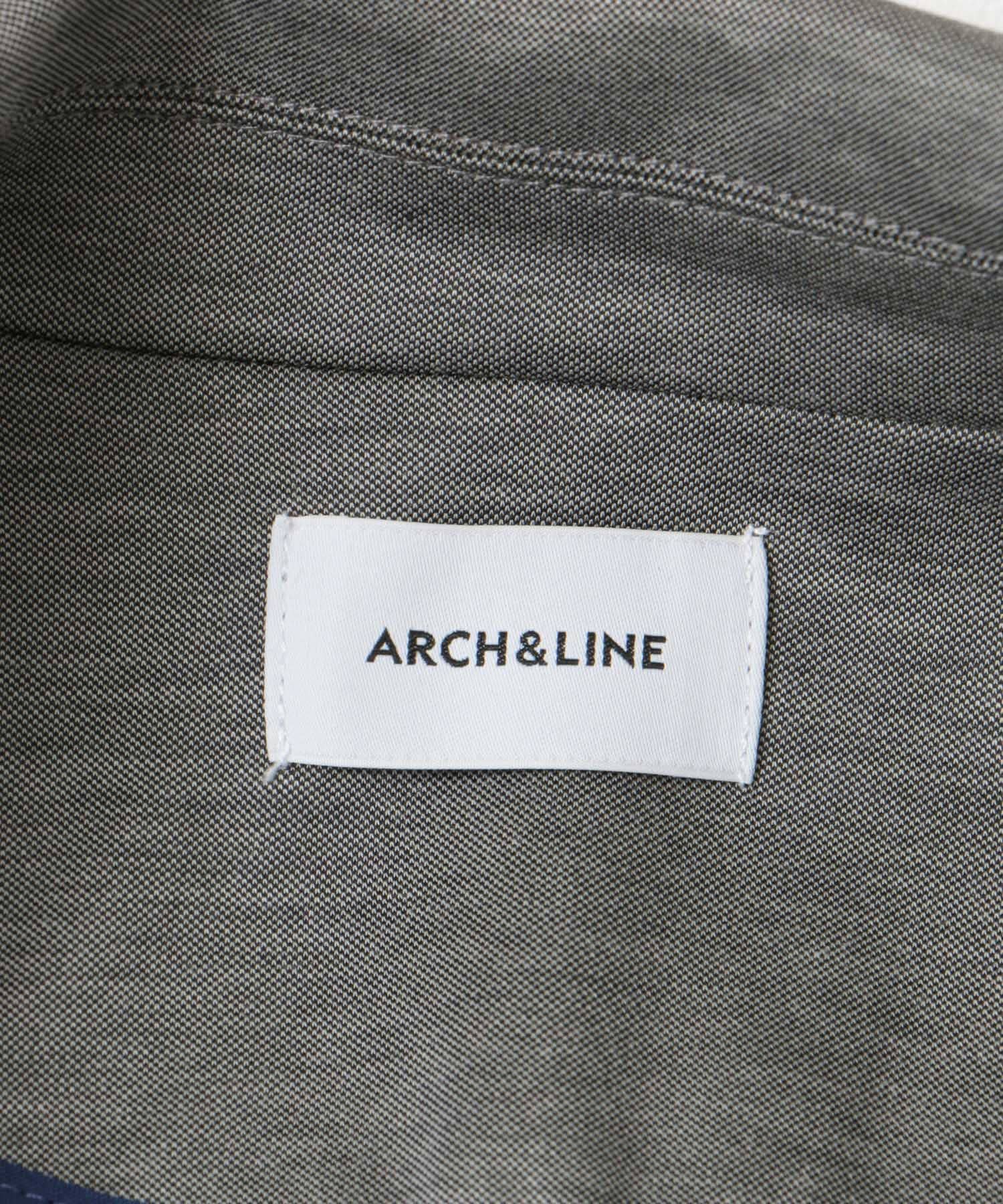 ARCH&LINE　HIGH GAUGE JERSEY BASIC JACKET 16 GRAY M