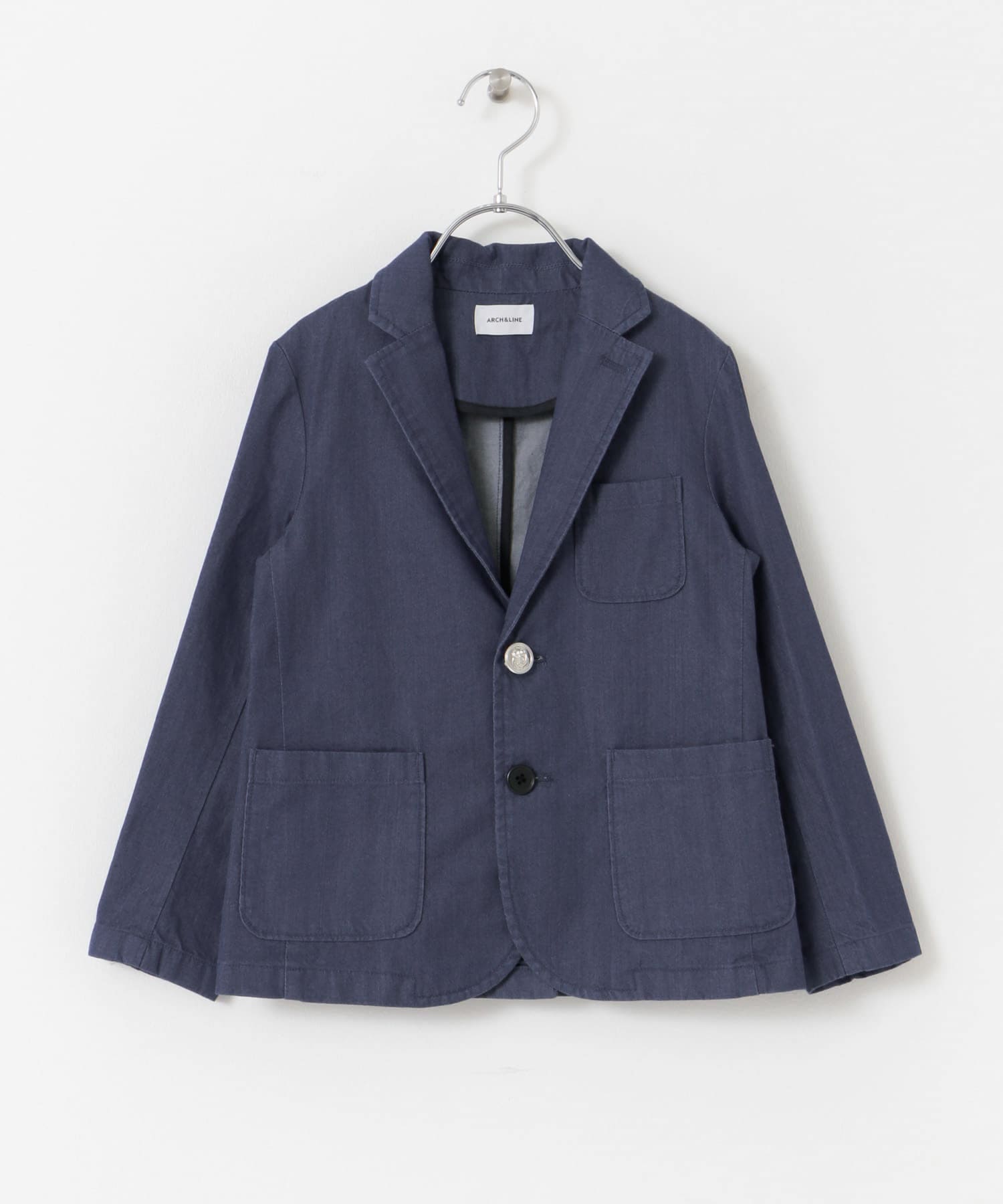 ARCH&LINE　INDIGO BASIC JACKET 67ネイビー S
