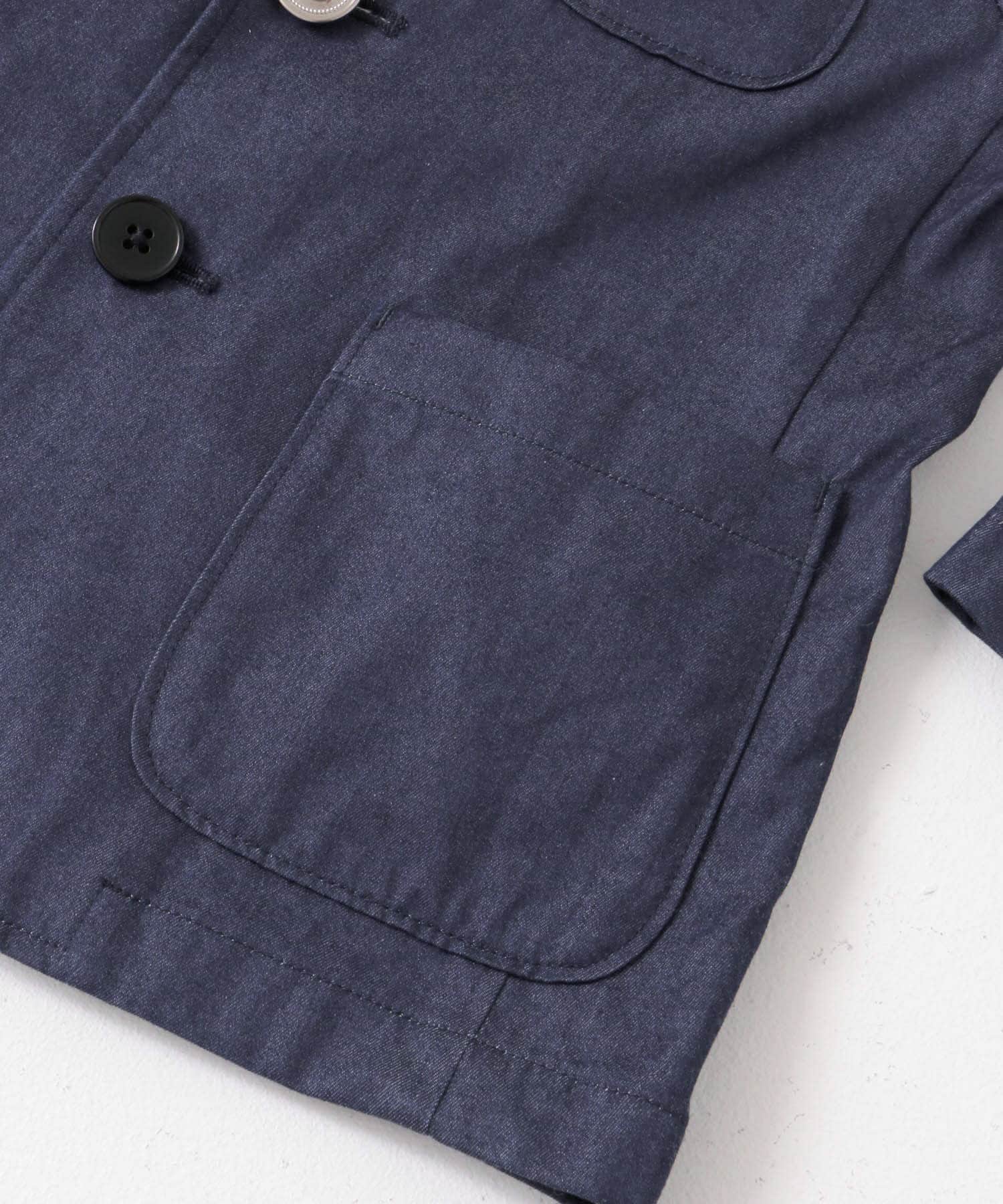 ARCH&LINE　INDIGO BASIC JACKET 67ネイビー S
