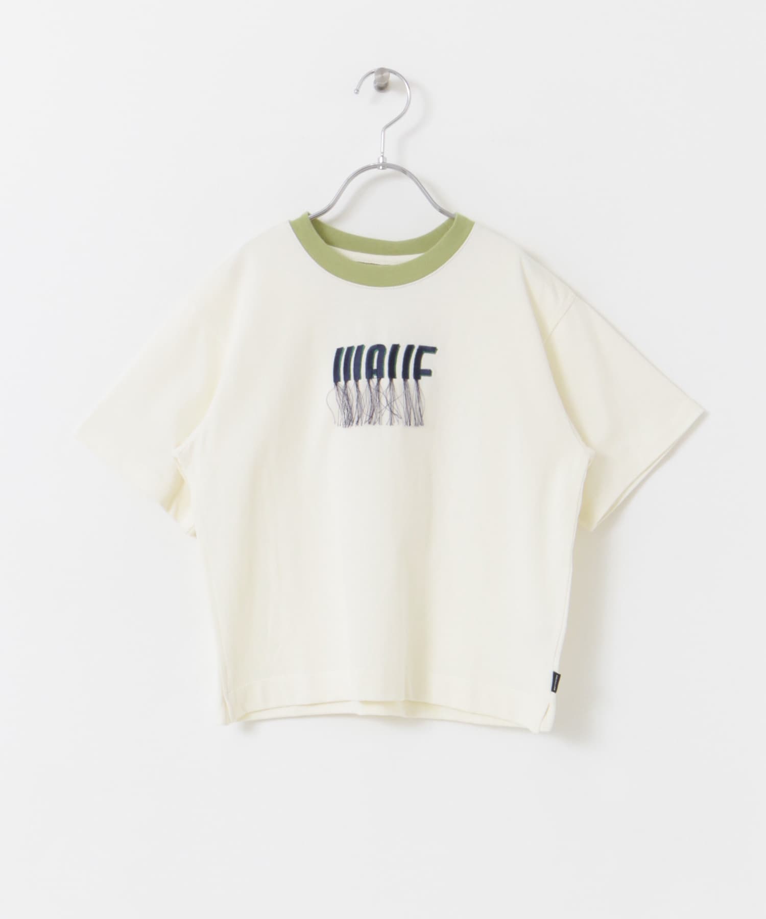 ARCH&LINE　ORGANIC COTTON WAVE T-SHIRTS 11 WHITE XS