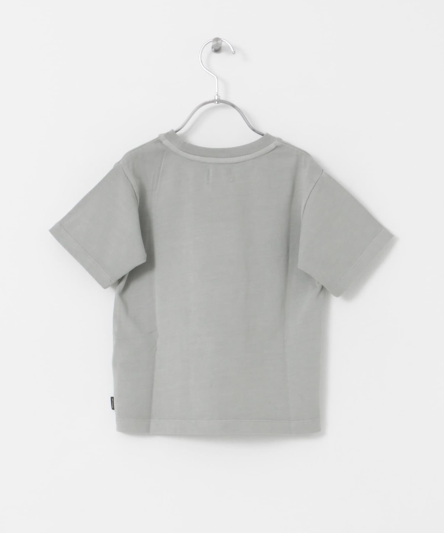 ARCH&LINE　ORGANIC GD COTTON SEAOTTER T-SHIRTS 61 GRAY S