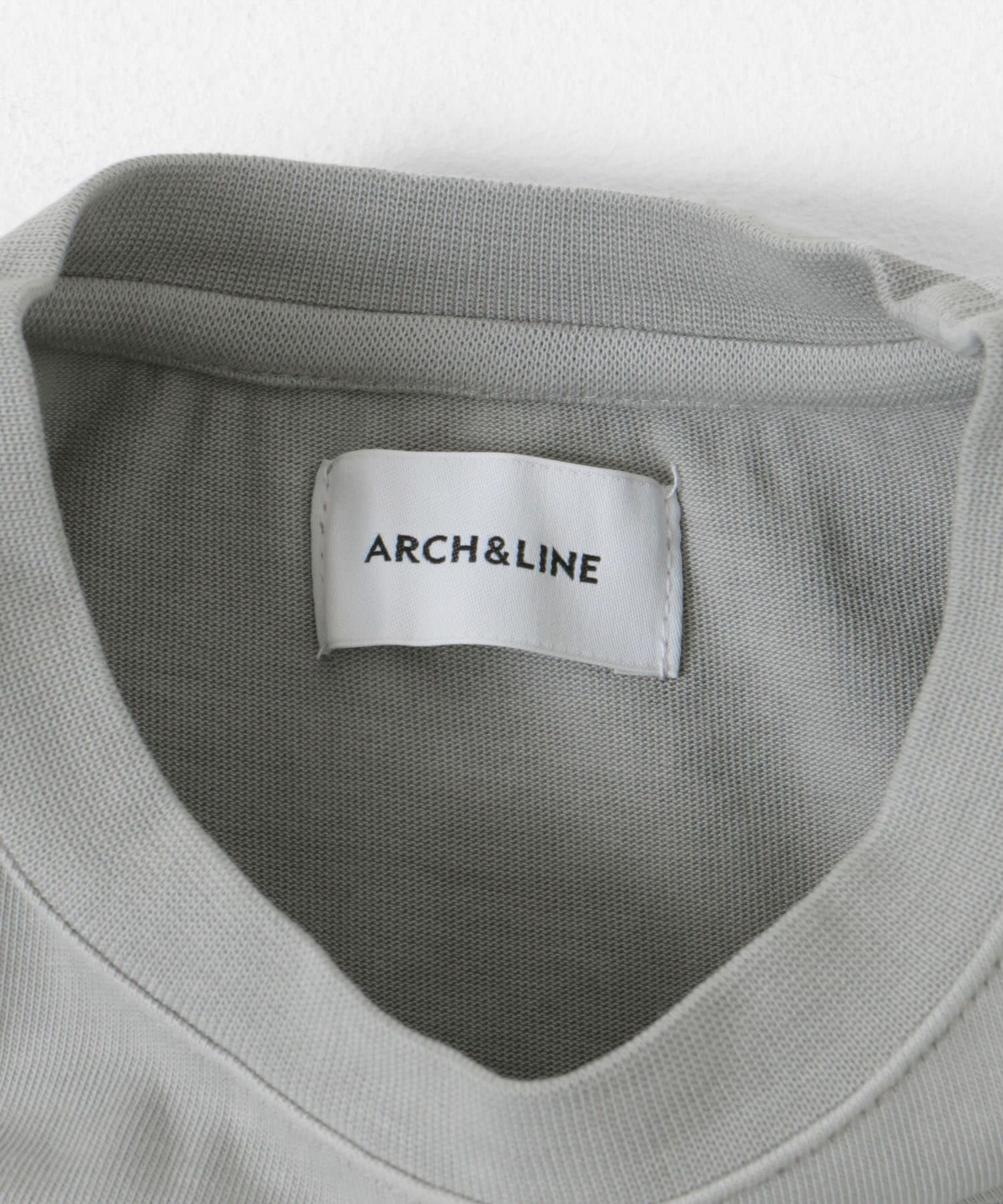 ARCH&LINE　ORGANIC GD COTTON SEAOTTER T-SHIRTS 61 GRAY S
