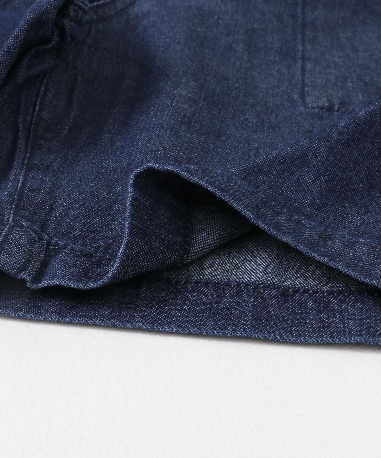 ARCH&LINE　LIGHT DENIM SHORTS 65 INDIGO XS