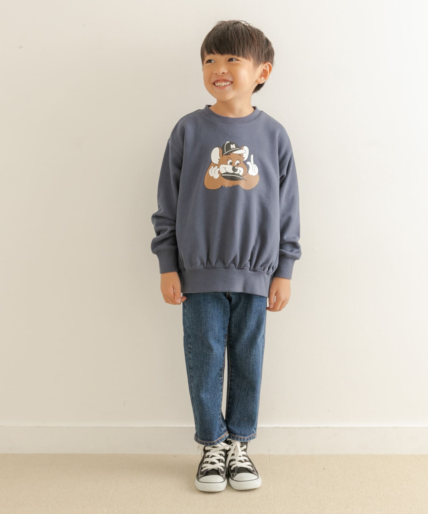身長：119cm サイズ：M