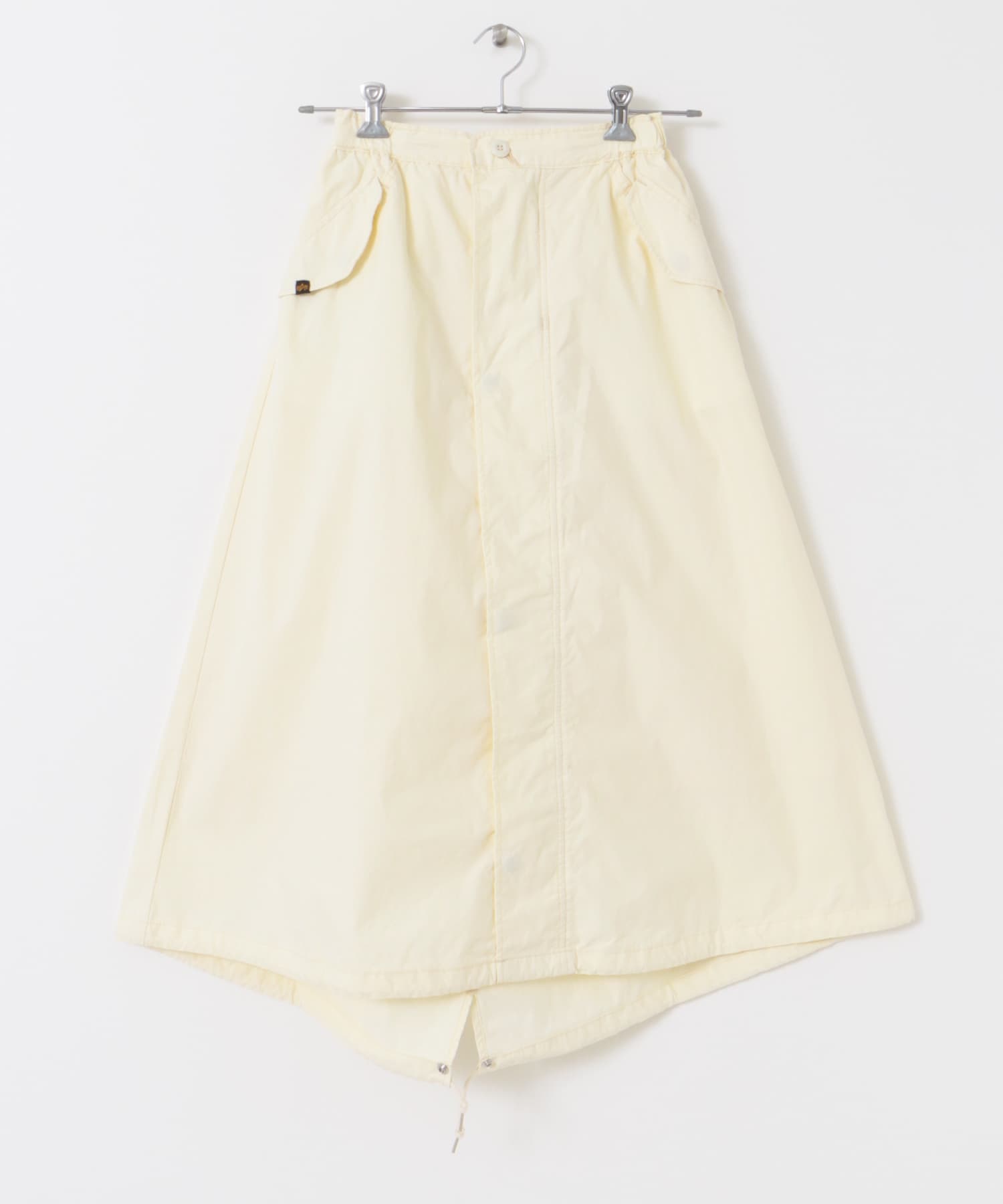 ALPHA INDUSTRIES　W MODS SKIRT OFF WHITE M