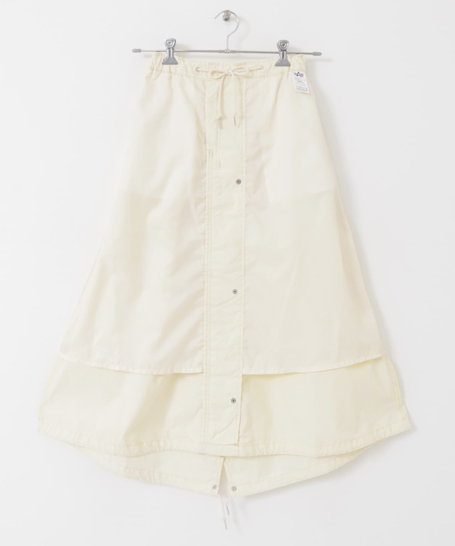 ALPHA INDUSTRIES　W MODS SKIRT OFF WHITE M