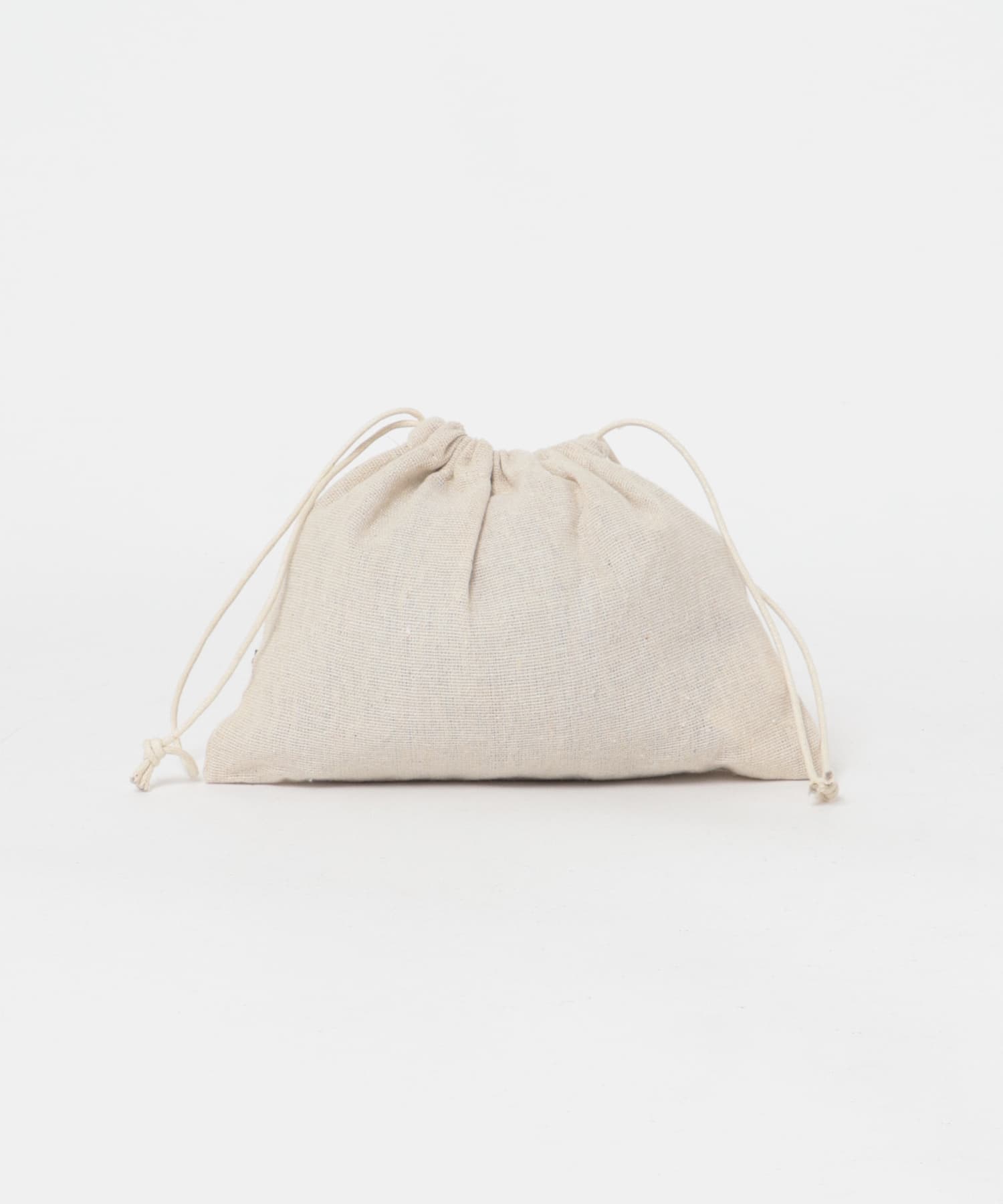 EARTH MADE　COTTON MACRAME MINI TOTE BLACK FREE