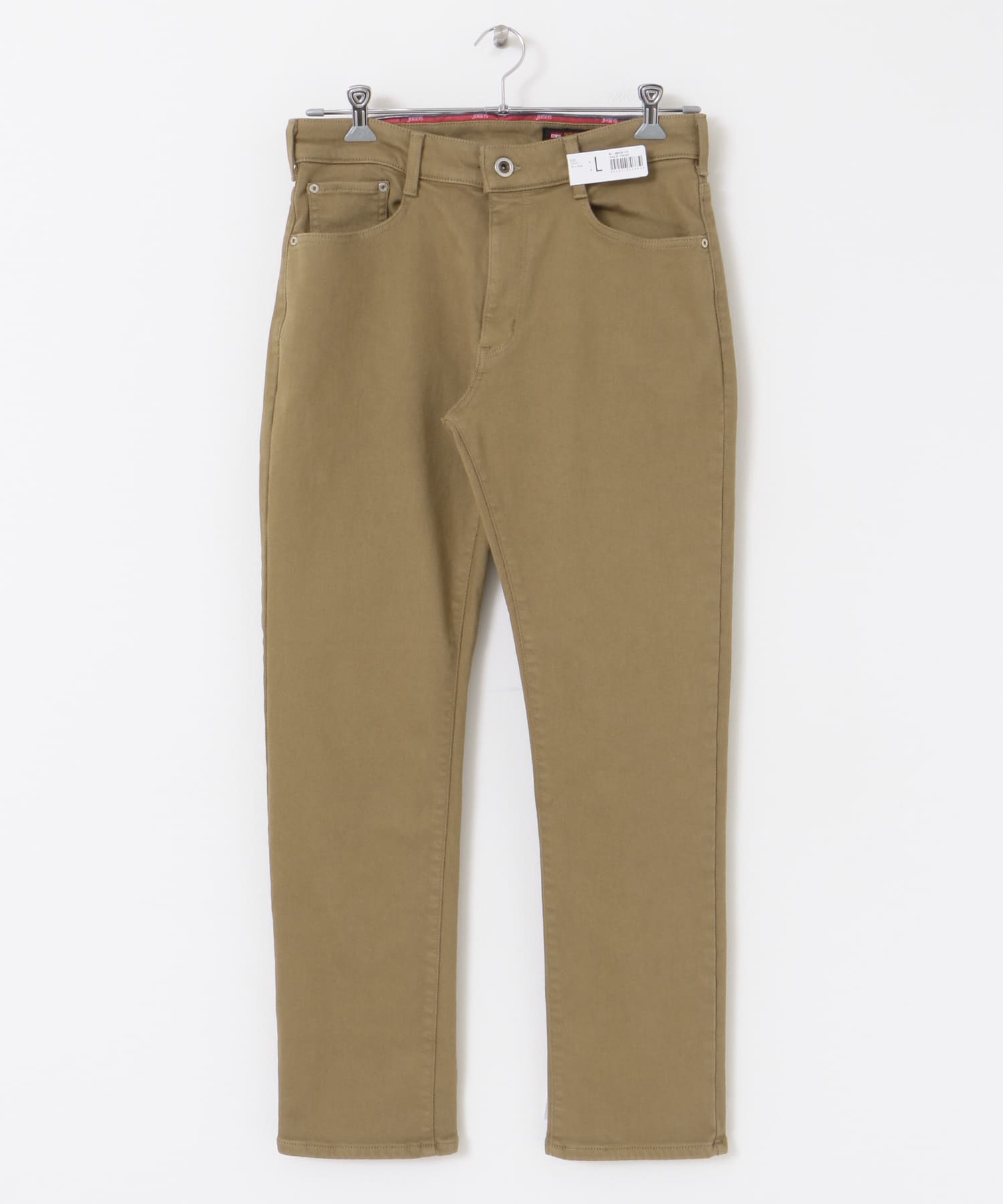EDWIN　JERSEYS WILDFIRE REGULAR STRAIGHT KHAKI M