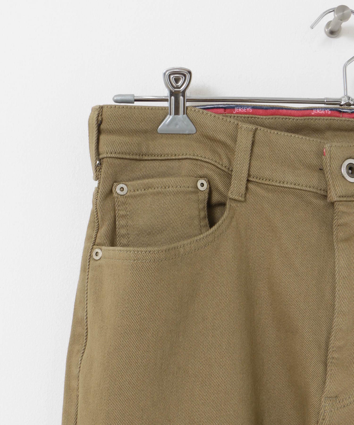 EDWIN　JERSEYS WILDFIRE REGULAR STRAIGHT KHAKI M