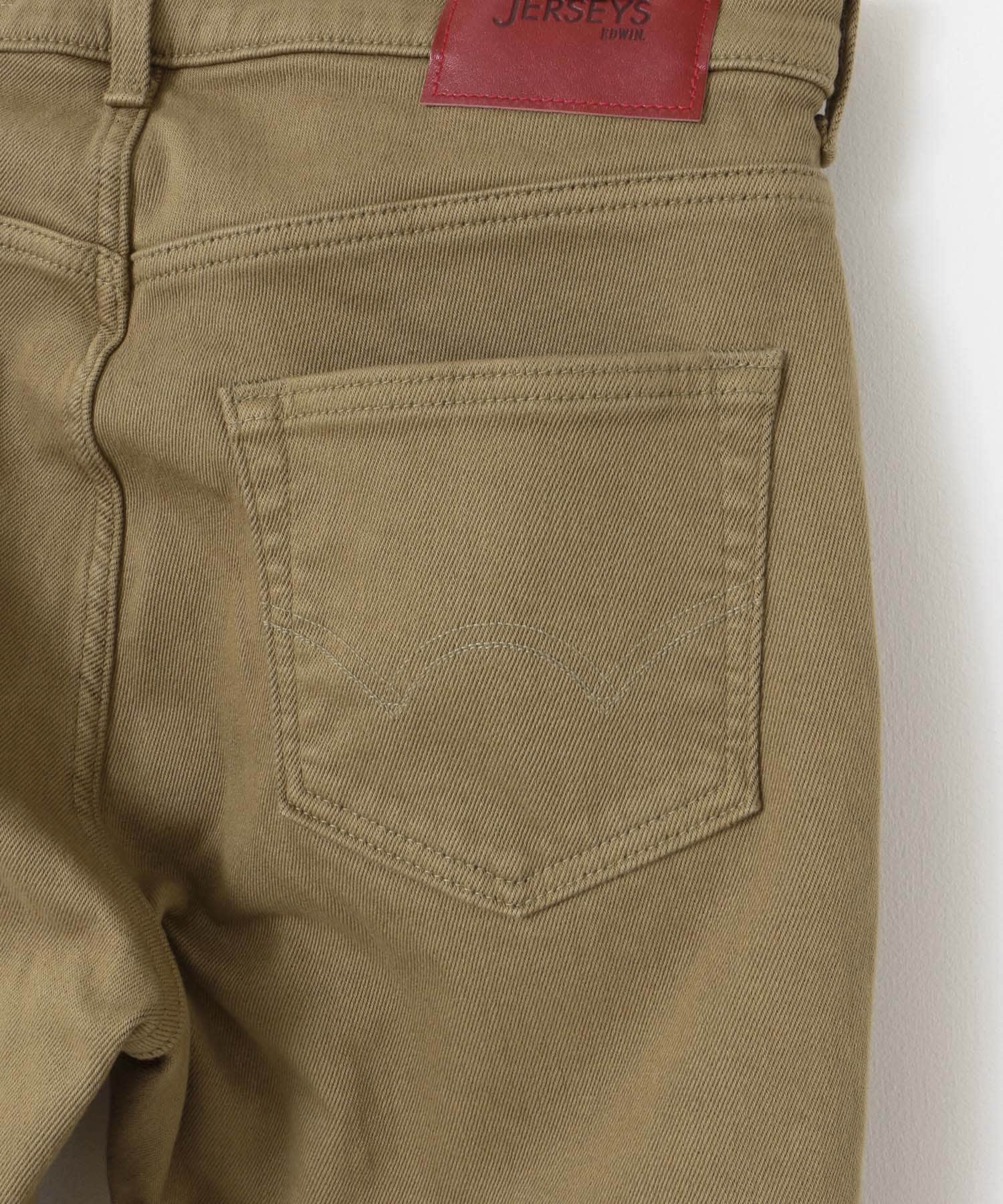 EDWIN　JERSEYS WILDFIRE REGULAR STRAIGHT KHAKI M