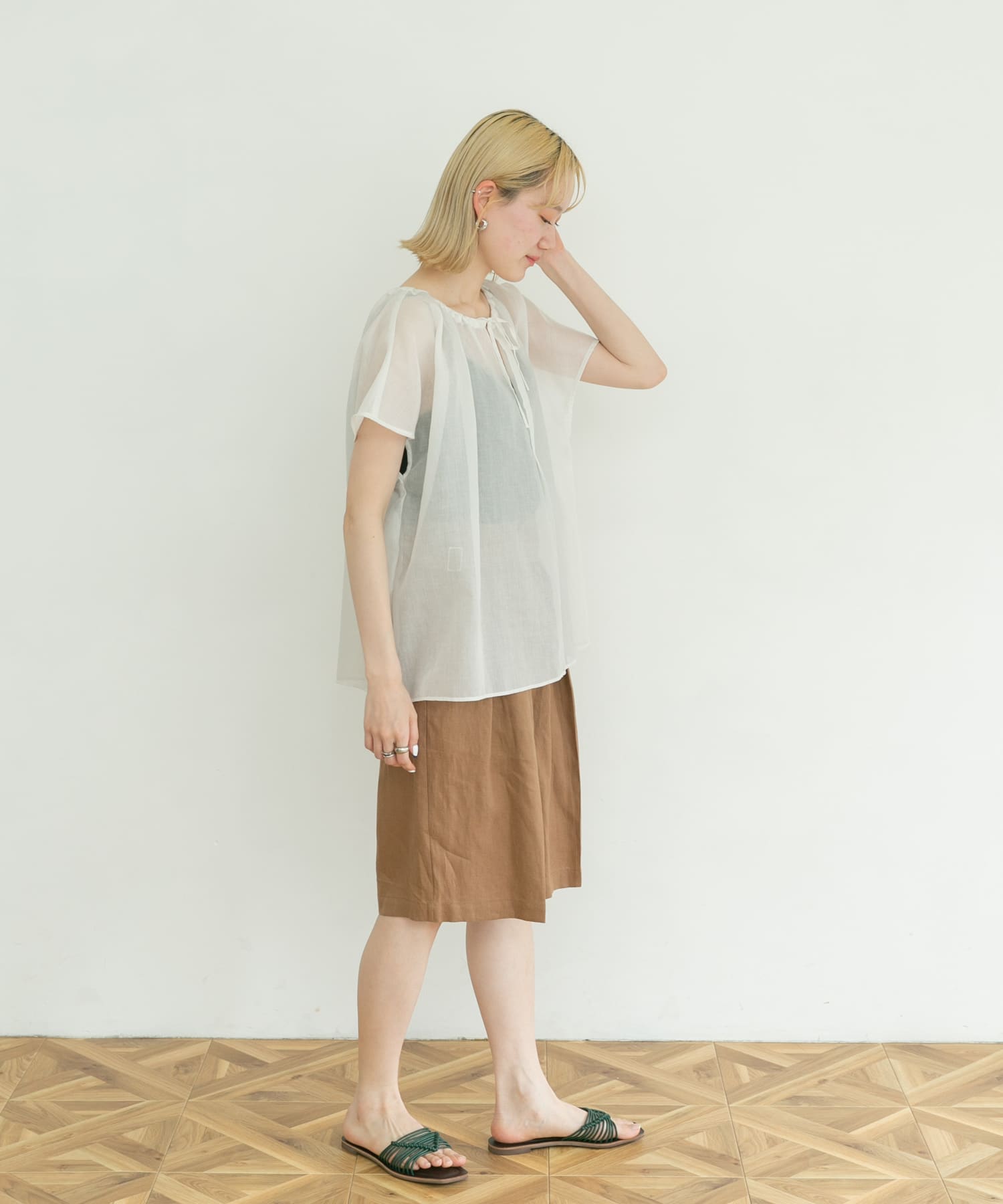 身長：162cm サイズ：FREE