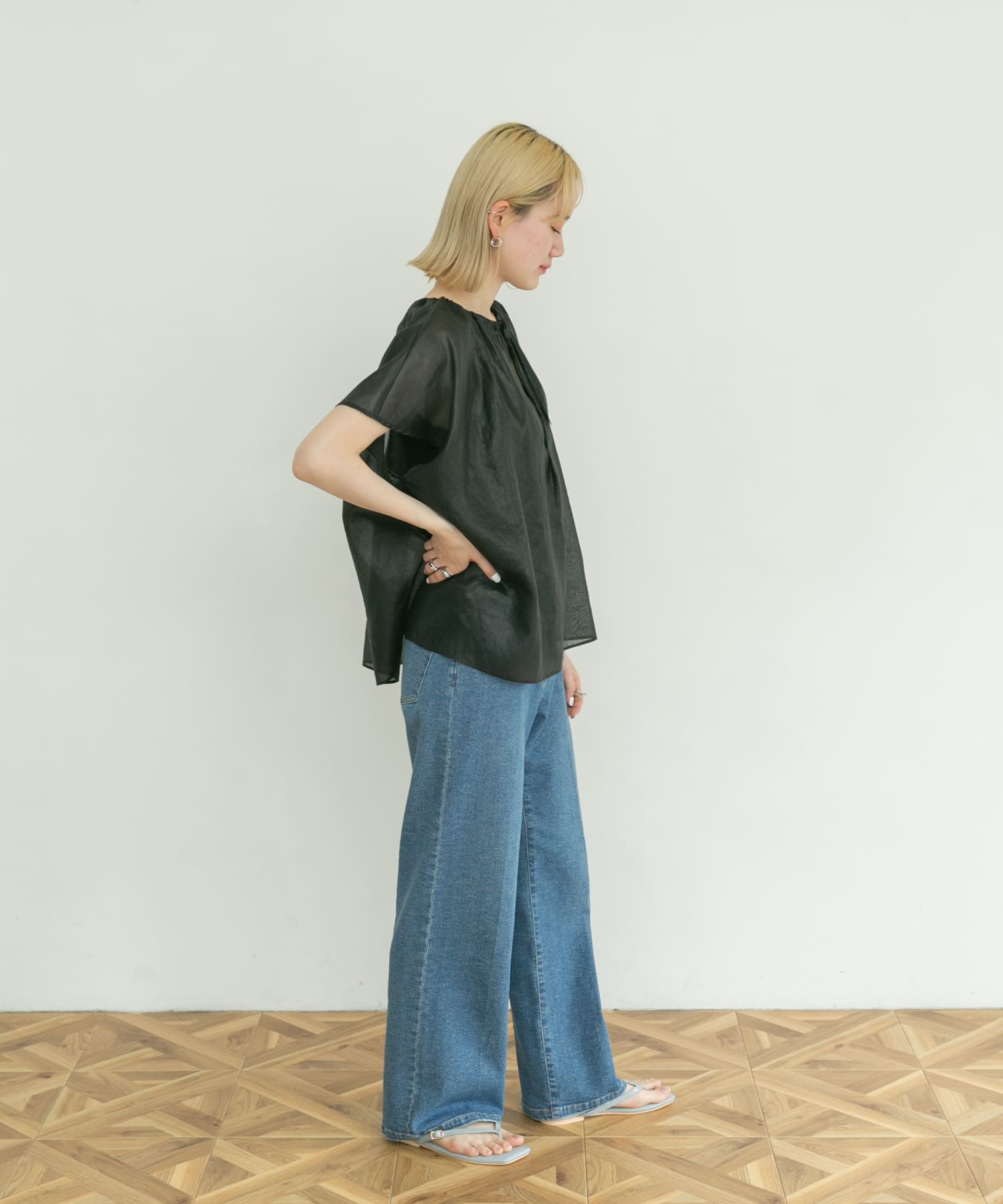 身長：162cm サイズ：FREE