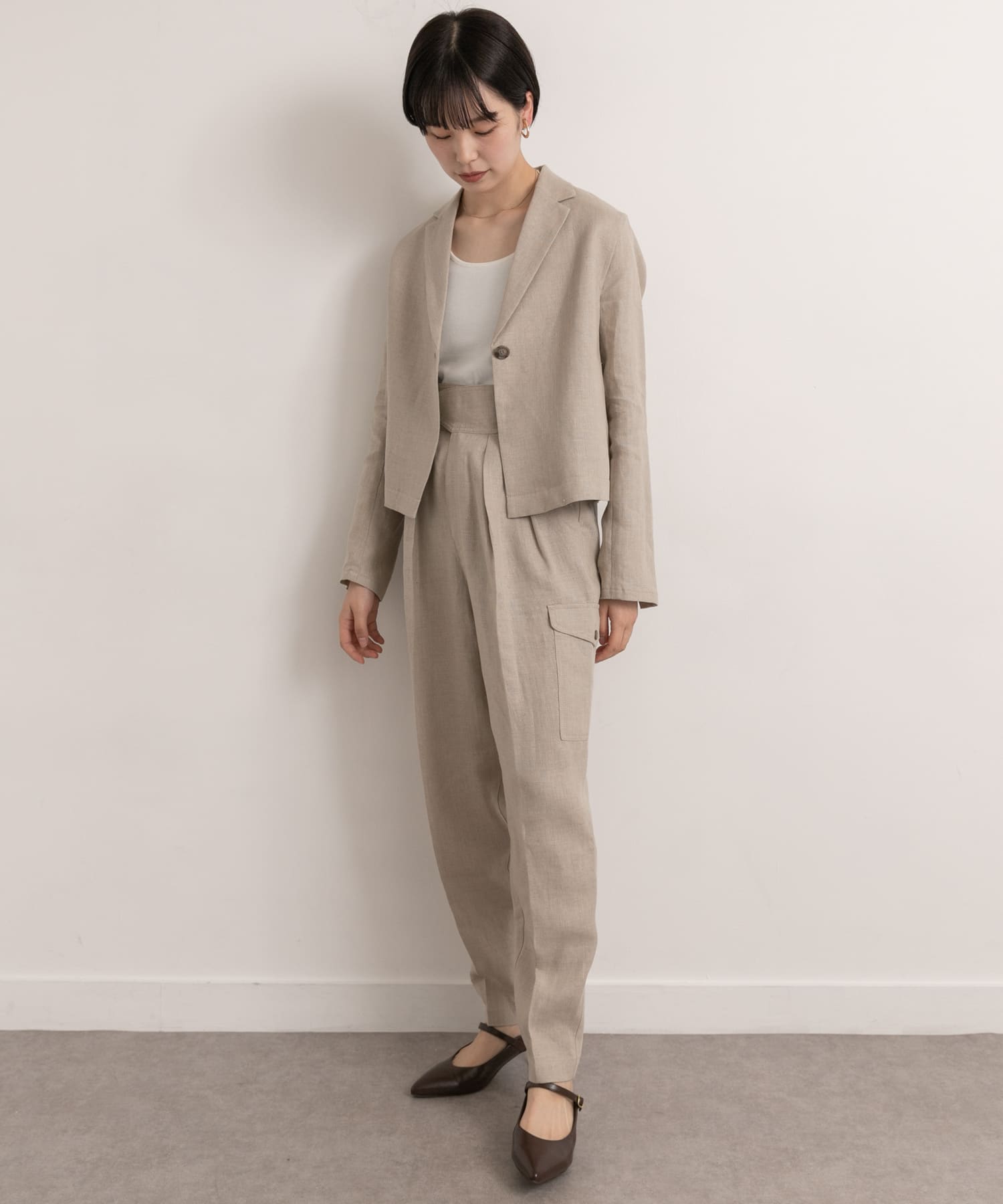 Audrey and John Wad　グルカパンツ nat S