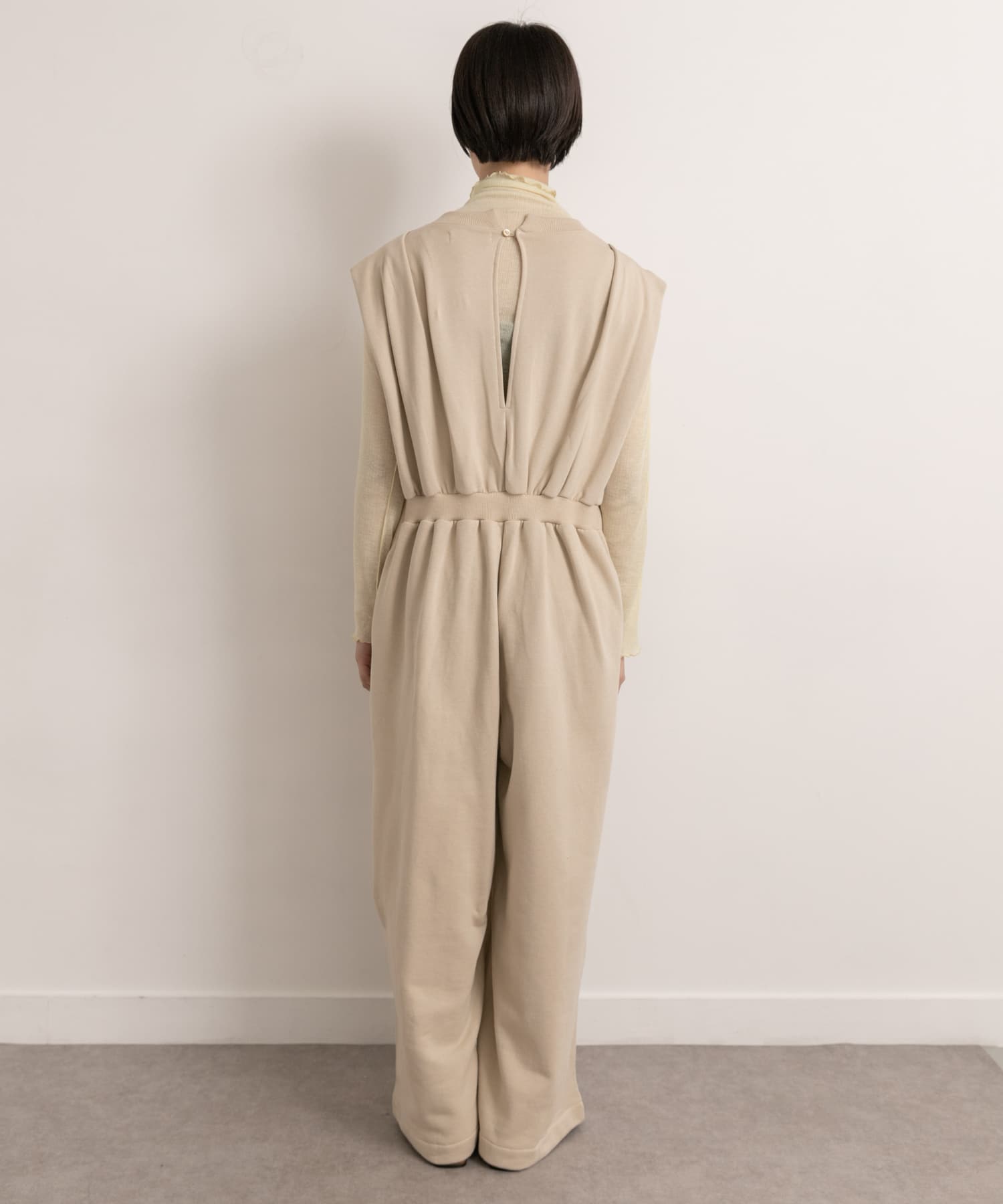 Audrey and John Wad　キーネックノースリーブサロペット l.bge FREE