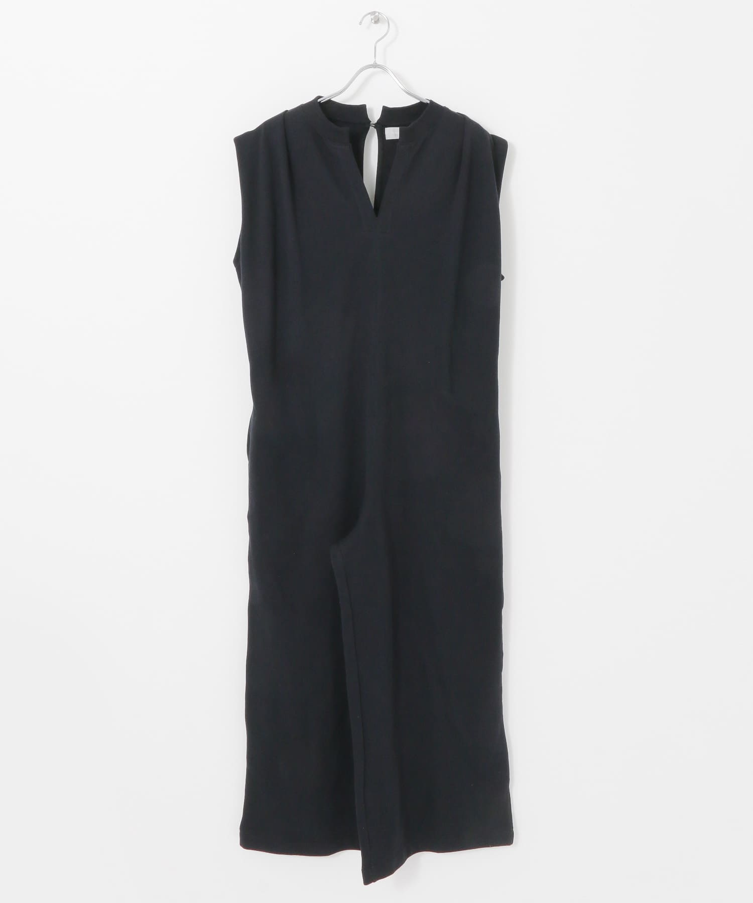 Audrey and John Wad　キーネックノースリーブサロペット blk FREE