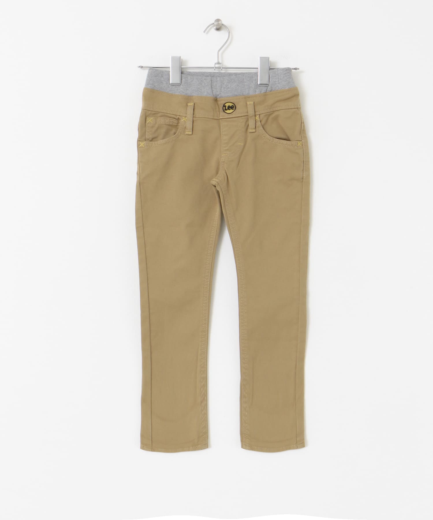 LEE KIDS　RIB STRETCH TAPERED 314 BEIGE 80