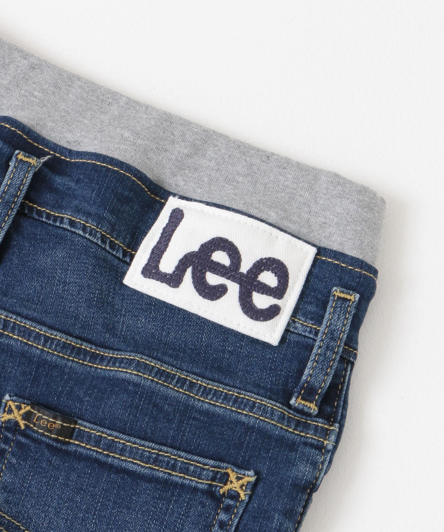 LEE KIDS　RIB STRETCH TAPERED 126 D.USED 80