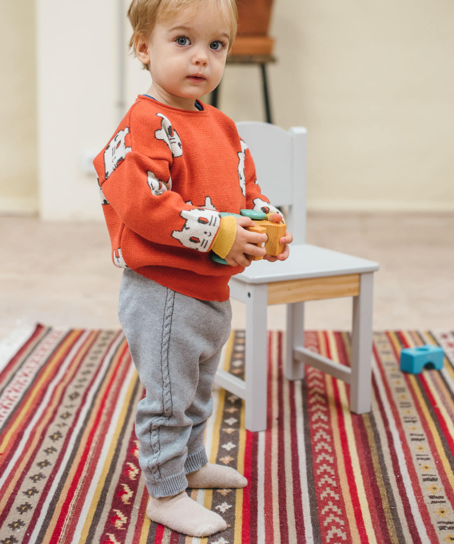 BaYiRi　UNIVERSE PANTS ORION GRAY 18M