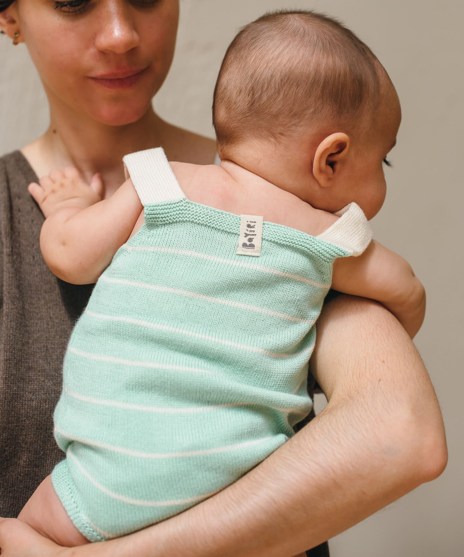 BaYiRi　SUNNY STRIPED ROMPER