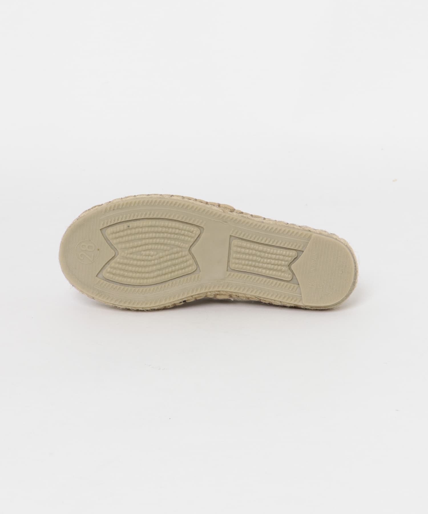 LA CADENA　LINEN SLIP ON ESPADRILLES NATURAL 25