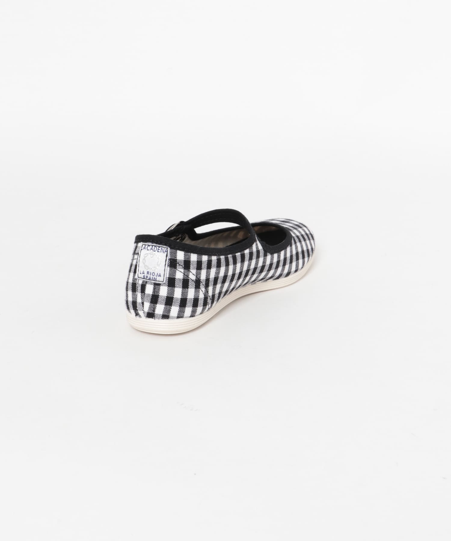 LA CADENA　MERCEDES GINGHAM ONESTRAP GINGHAM BK 20